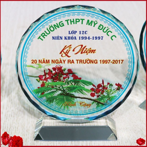 Kỷ Niệm Chương Họp Lớp Tròn 12Cm QHL 97