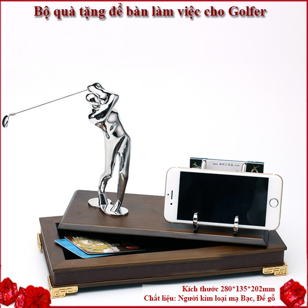 Bộ quà tặng để bàn làm việc cho golfer CG200