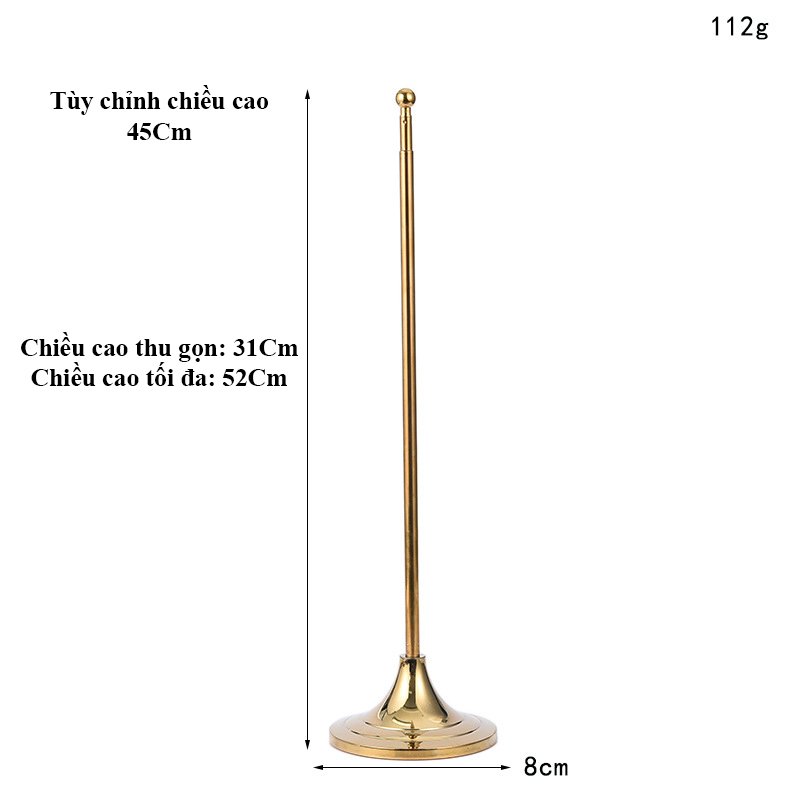 Cờ Tổ Quốc Việt Nam Để Bàn Làm Việc, Lá Cờ 14x21Cm CĐB75