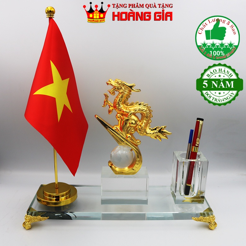 Đựng Bút Doanh Nhân Hình Con Rồng Quà Tặng Doanh Nhân Quà Tặng Lãnh Đạo QDN 80