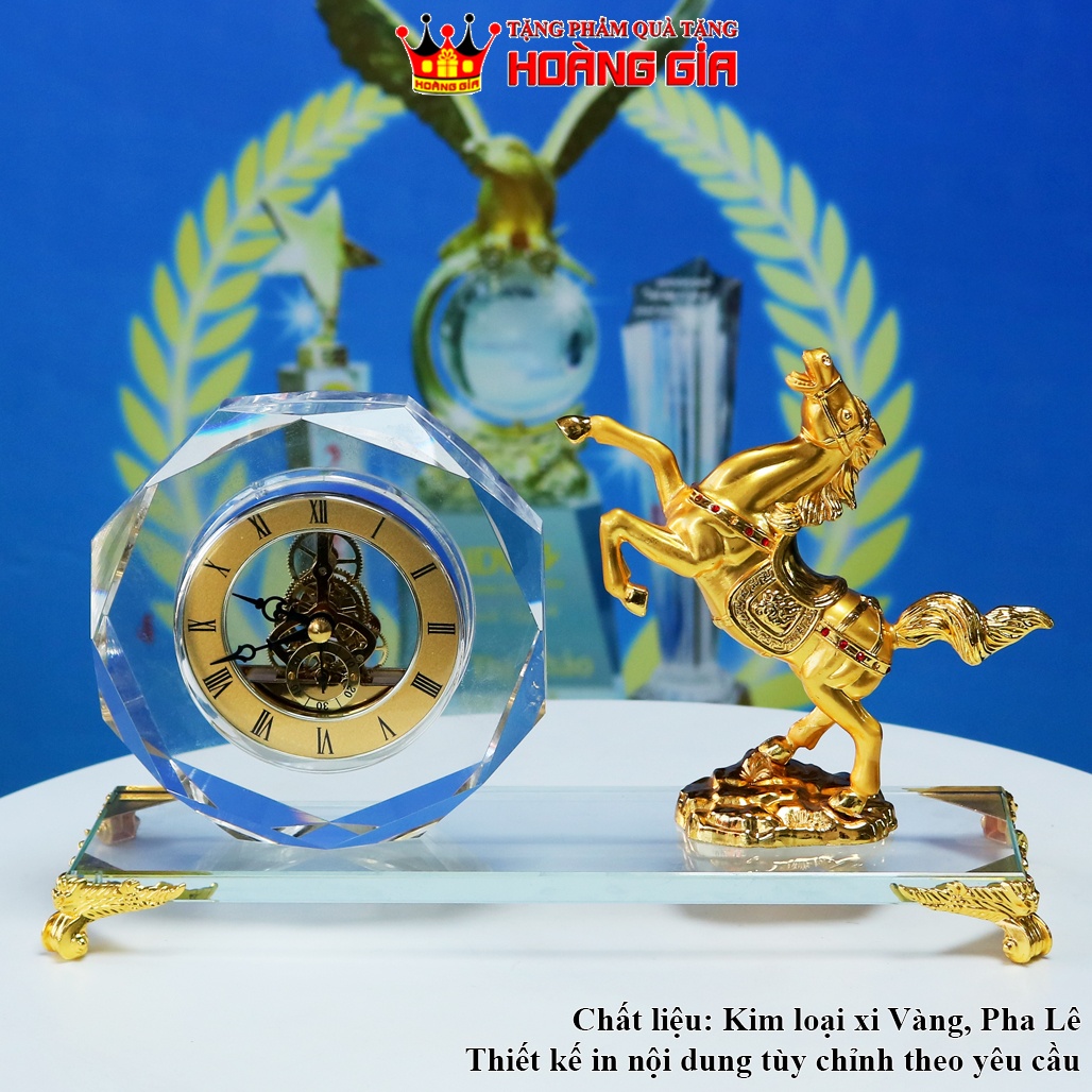 Đồng Hồ Pha lê Mã Đáo Thành Công