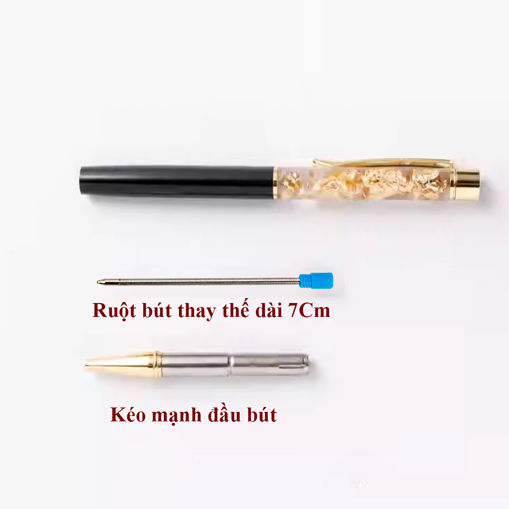 Ruột Bút Bi thay cho Bút pha lê Vàng Lá 24K BQT31
