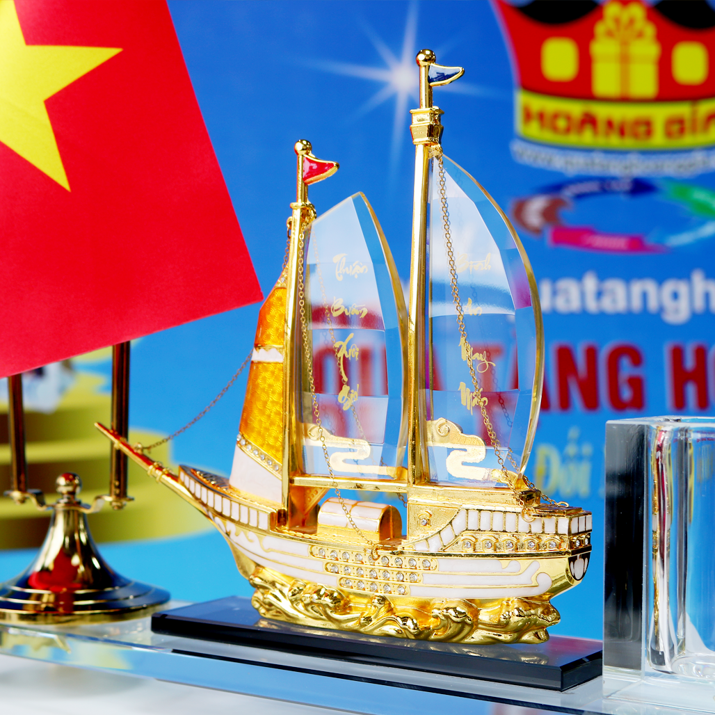 Bộ Để Bàn Pha Lê Ống Cắm Bút Cao Cấp Quà Tặng Doanh Nhân Tính Tế Sáng TRọng QDN 77