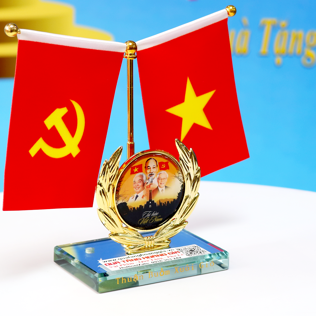 CĐB 124 CỜ TRANG TRÍ Ô TÔ HÌNH ẢNH 3 BÁC