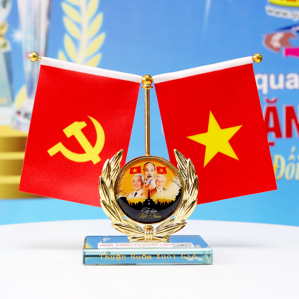 CĐB 124 CỜ TRANG TRÍ Ô TÔ HÌNH ẢNH 3 BÁC