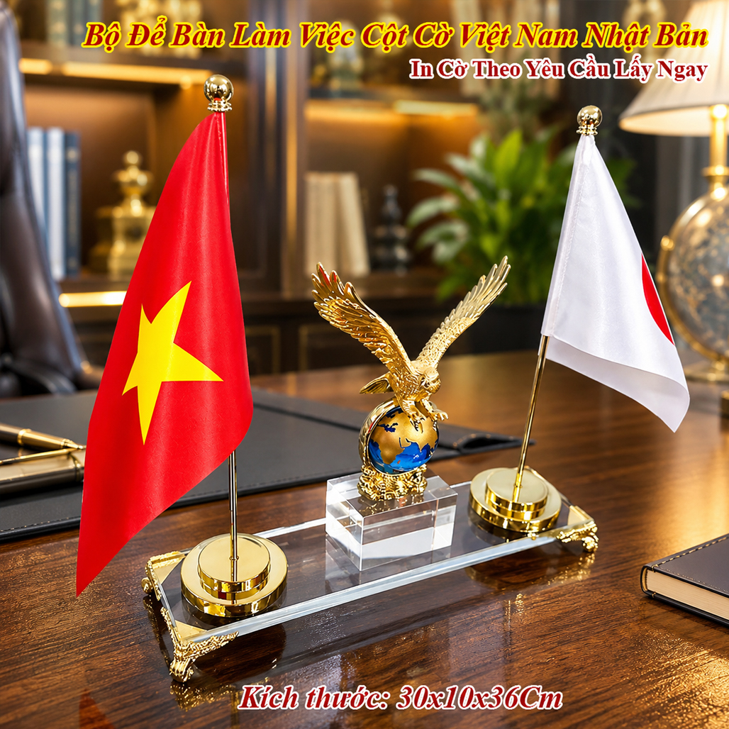 CĐB51A Cờ để bàn làm việc
