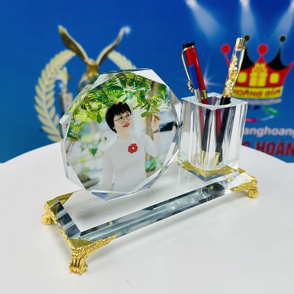 Cắm Bút Pha Lê Để Bàn Làm Việc