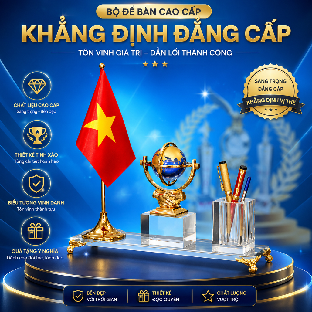 Cờ để bàn làm việc CĐB46B