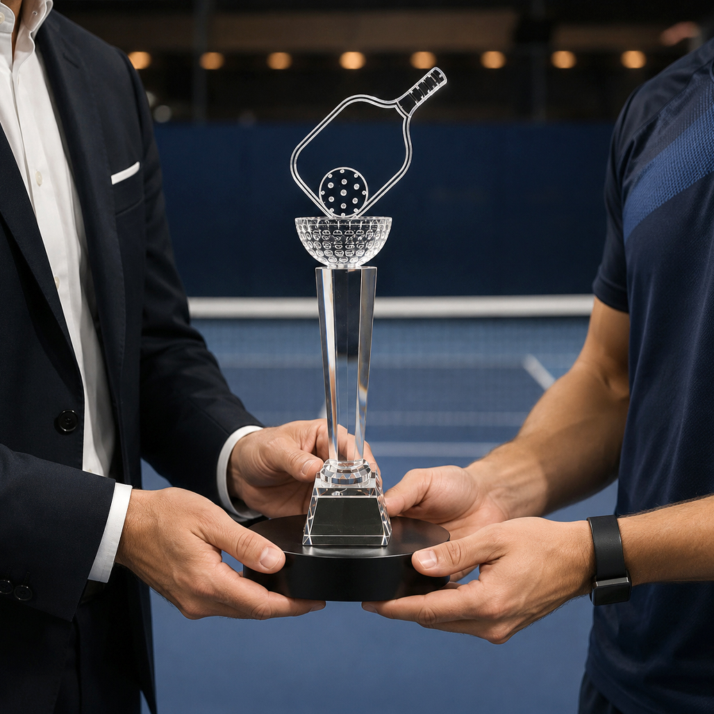 Cúp Pickleball Pha Lê Cao Cấp 32