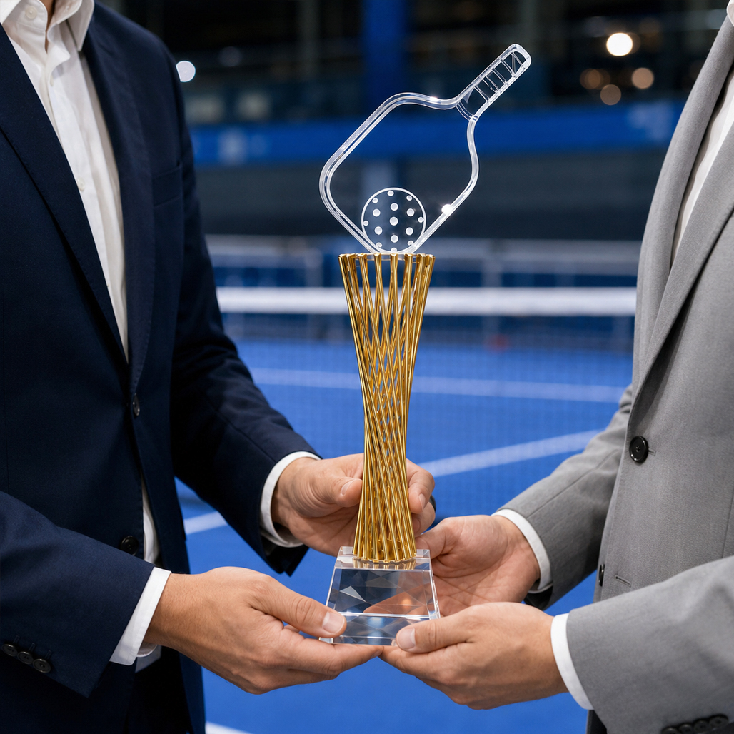 Cúp pickleball pha lê 20A