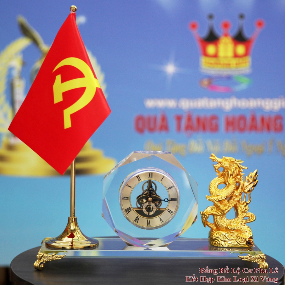 Đồng Hồ Pha Lê Ngựa Như Ý