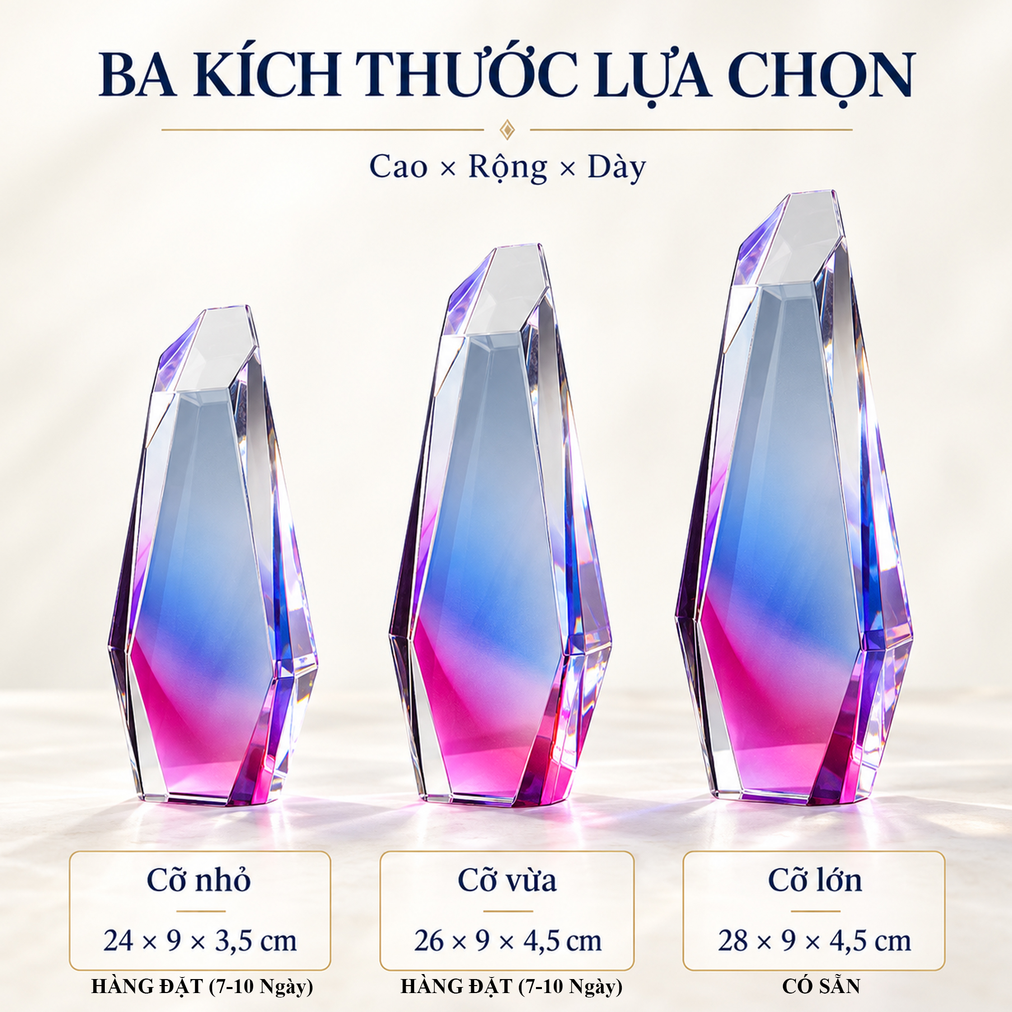 CÚP VINH DANH PHA LÊ GIÁC CẠNH NGHỆ THUẬT CÓ 3 KÍCH THƯỚC LỰA CHỌN.jpg