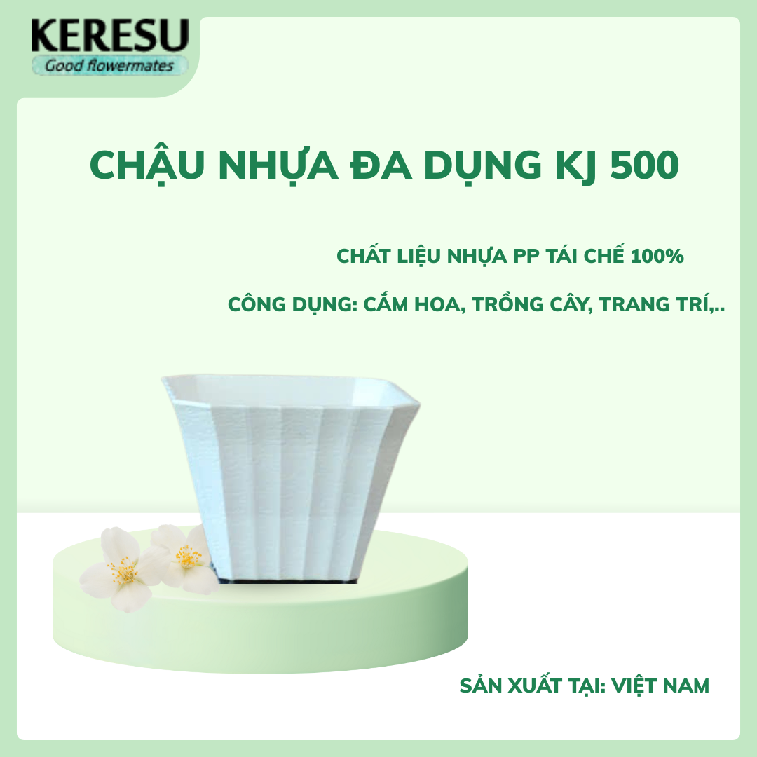 Chậu Nhựa đa dụng KJ 500