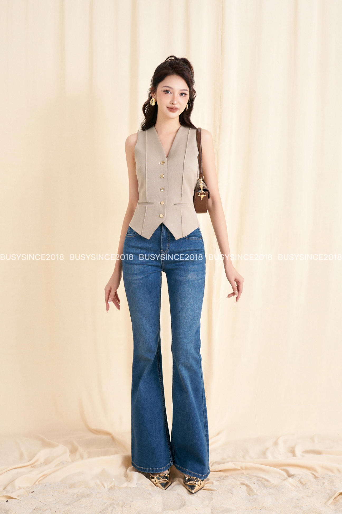 Quần Jeans Loe Trơn