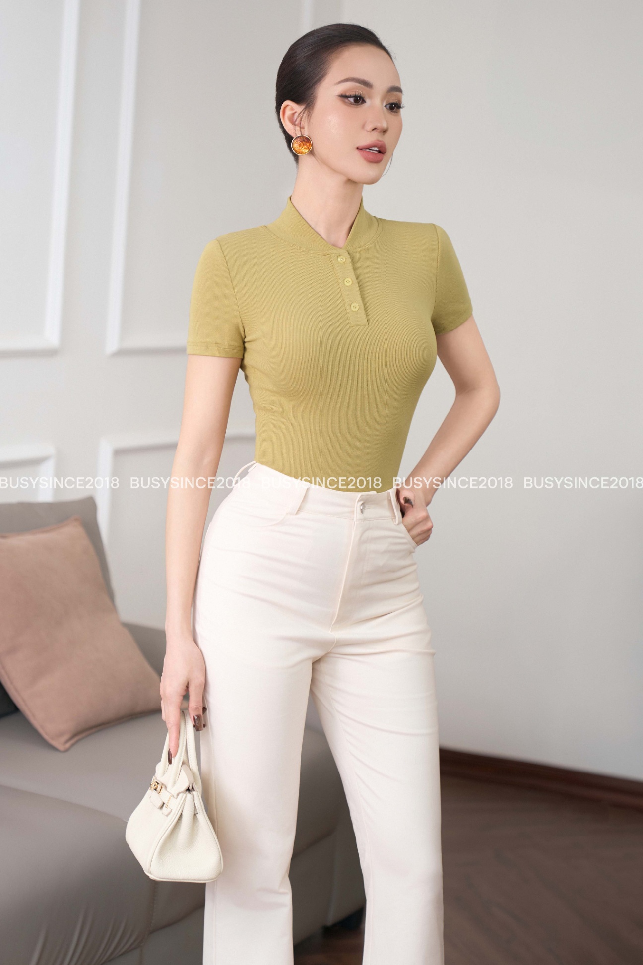 Quần Kaki Ống Loe Nhỡ QKK2