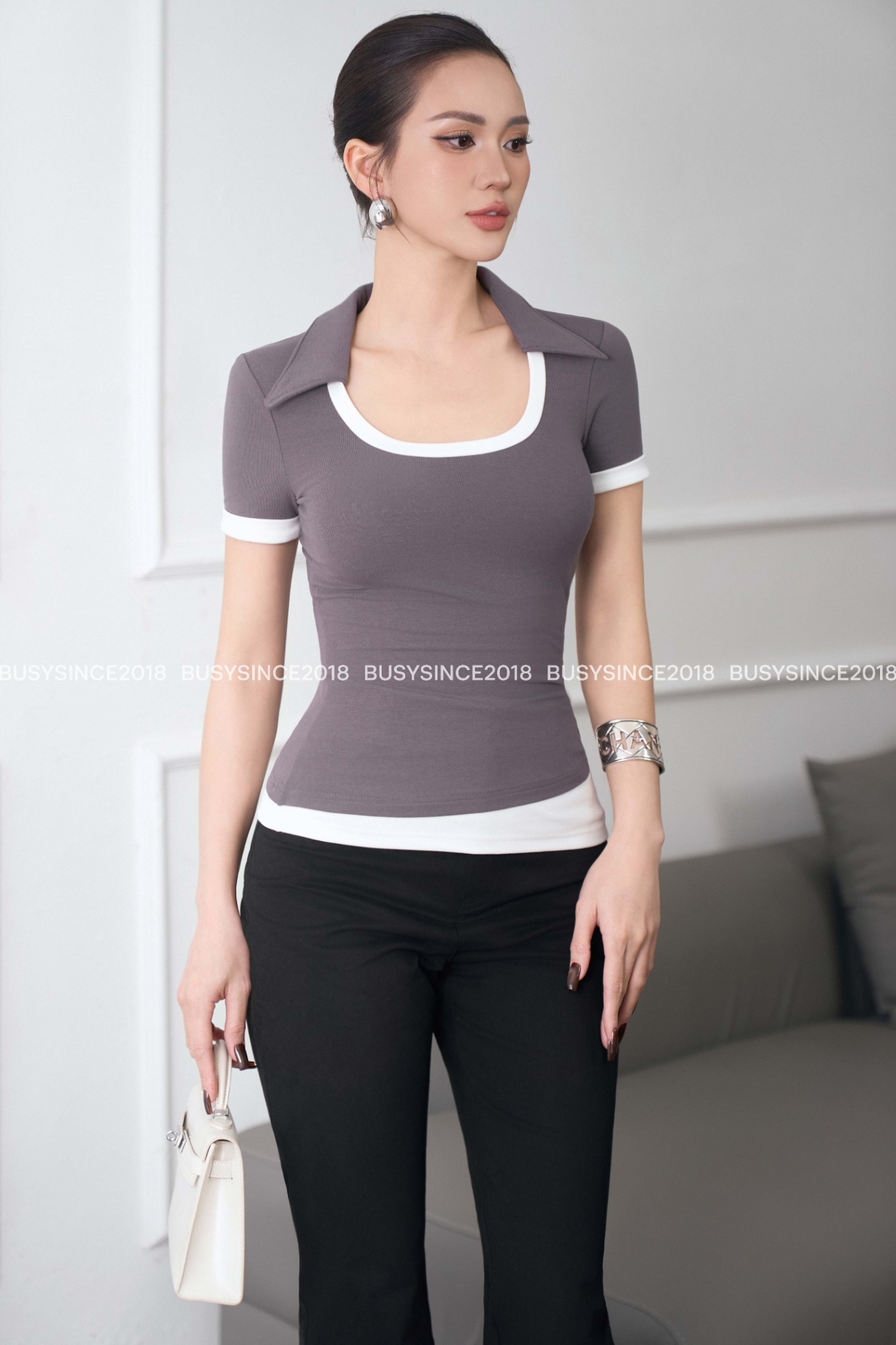 Quần Kaki Ống Loe Nhỡ QKK2