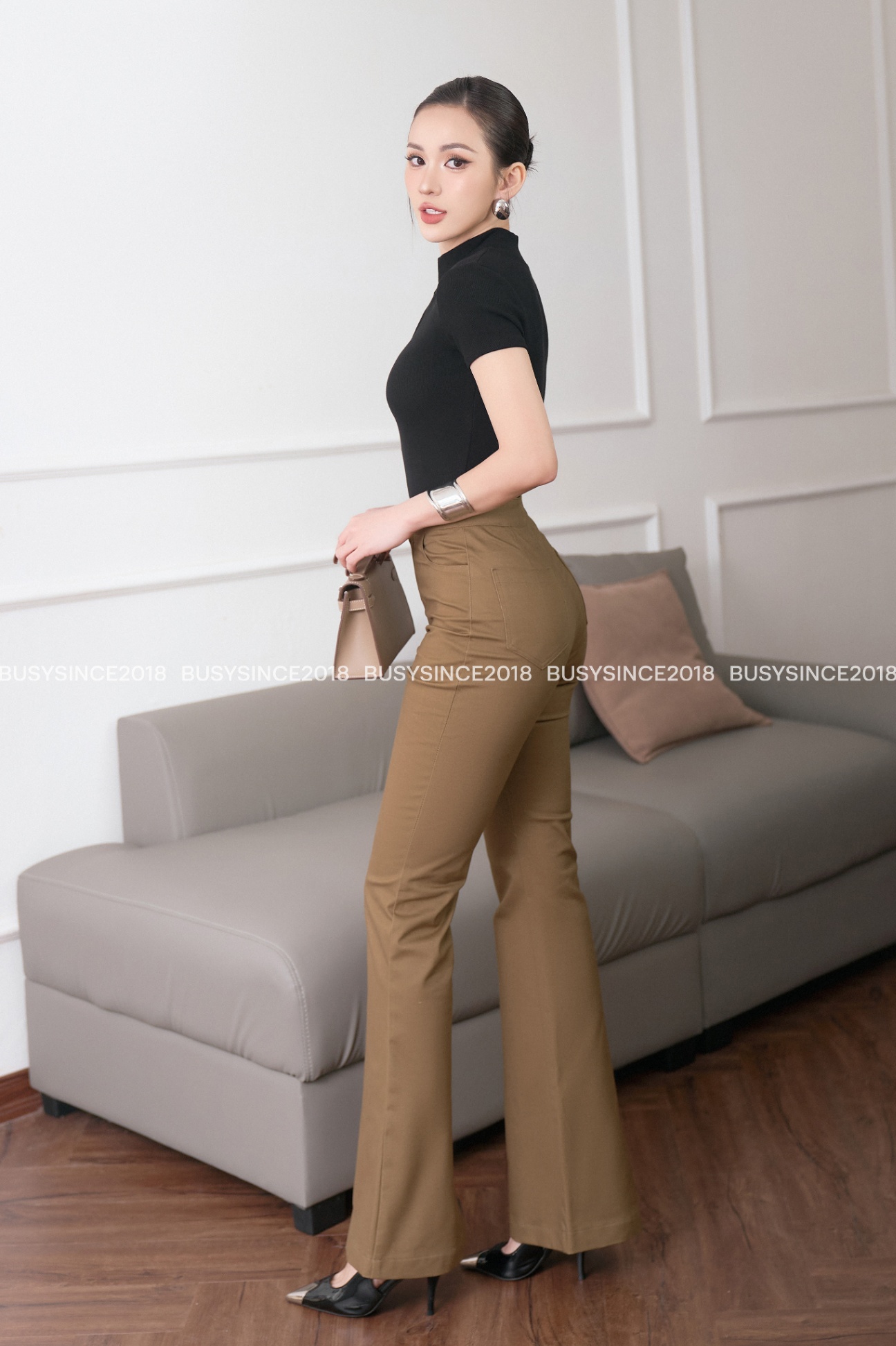 Quần Kaki Ống Loe To QKK3