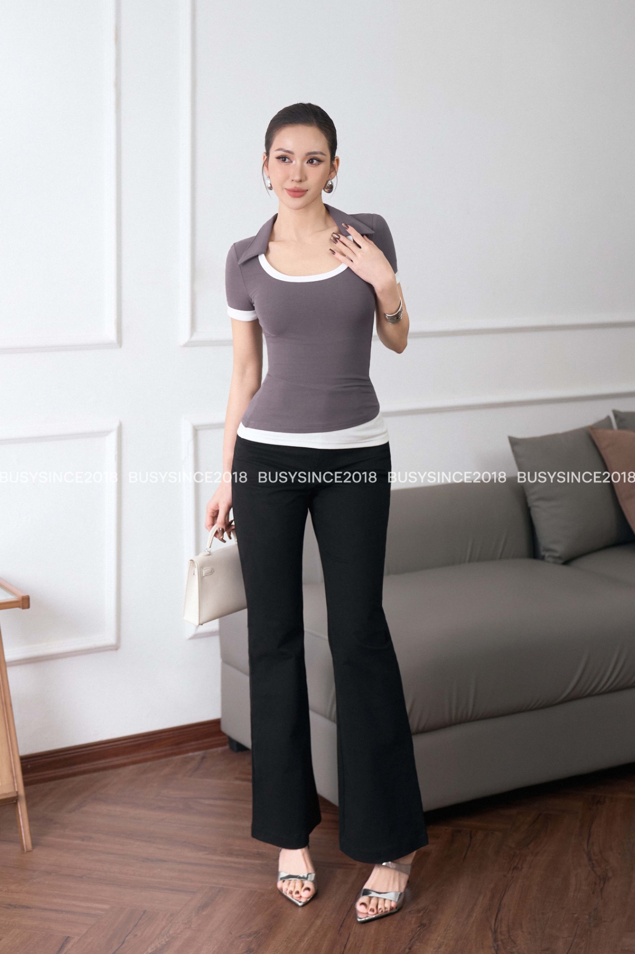 Quần Kaki Ống Loe Nhỡ QKK2
