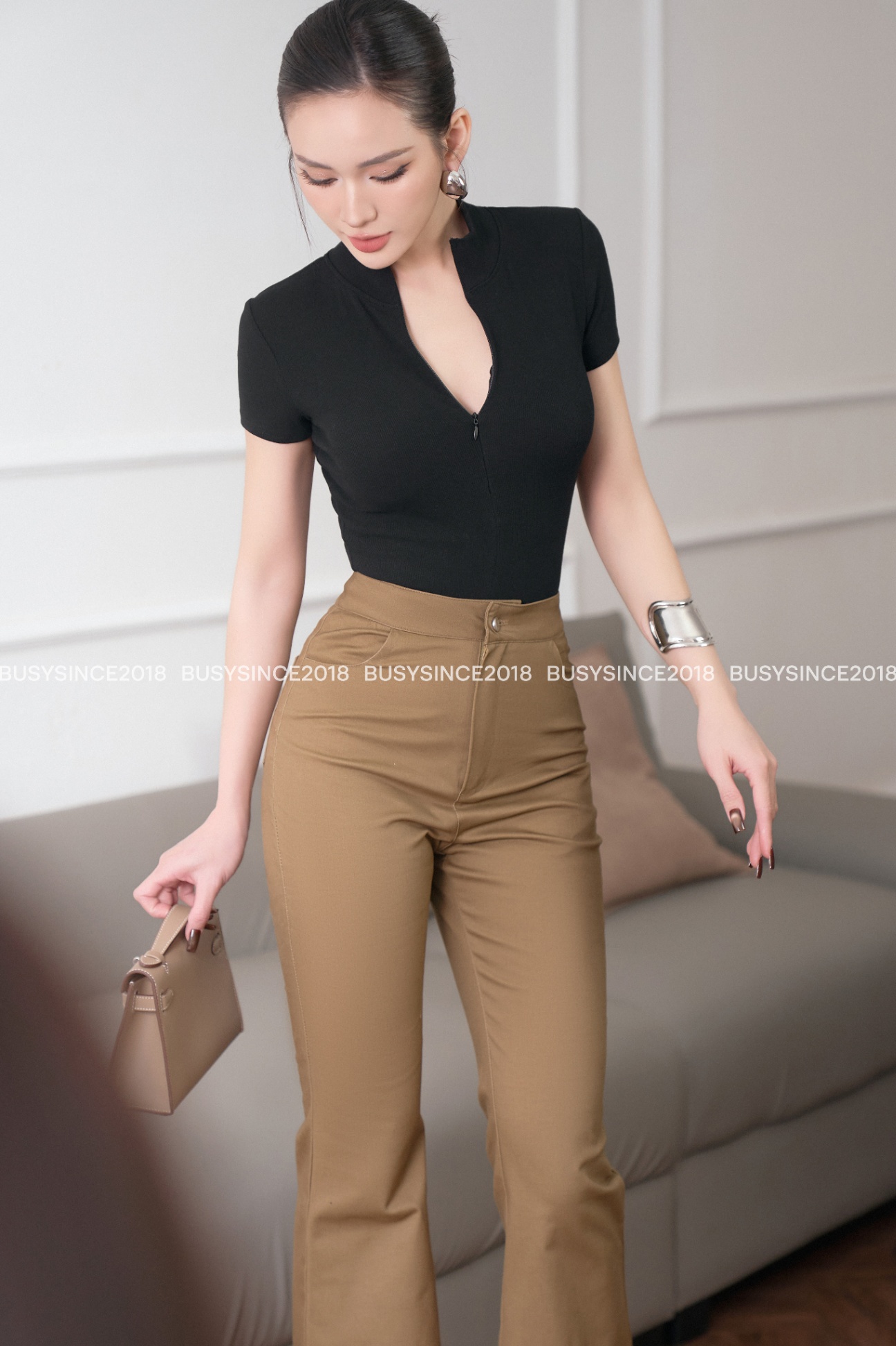 Quần Kaki Ống Loe To QKK3