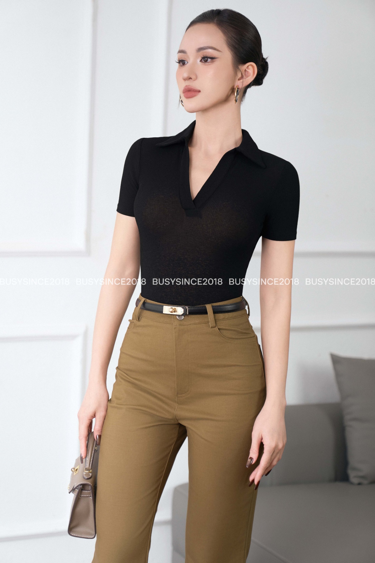 Quần Kaki Ống Loe Nhỡ QKK2