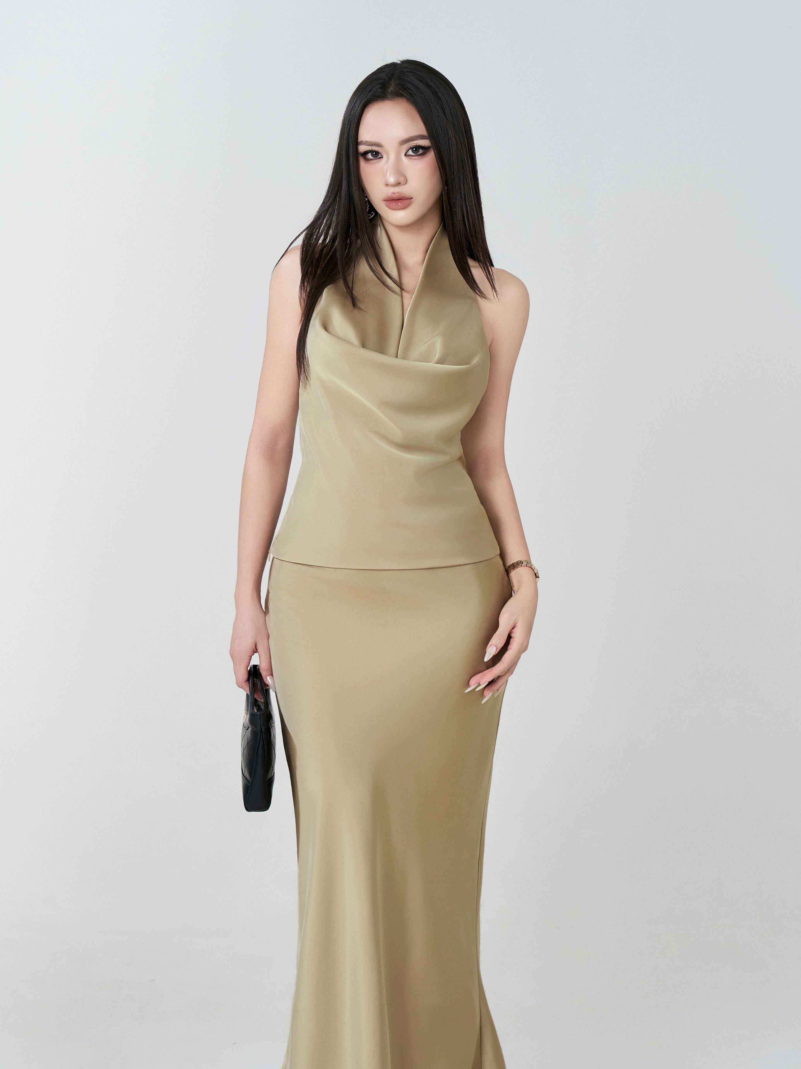 Áo Lụa Cổ Đổ - ACĐ