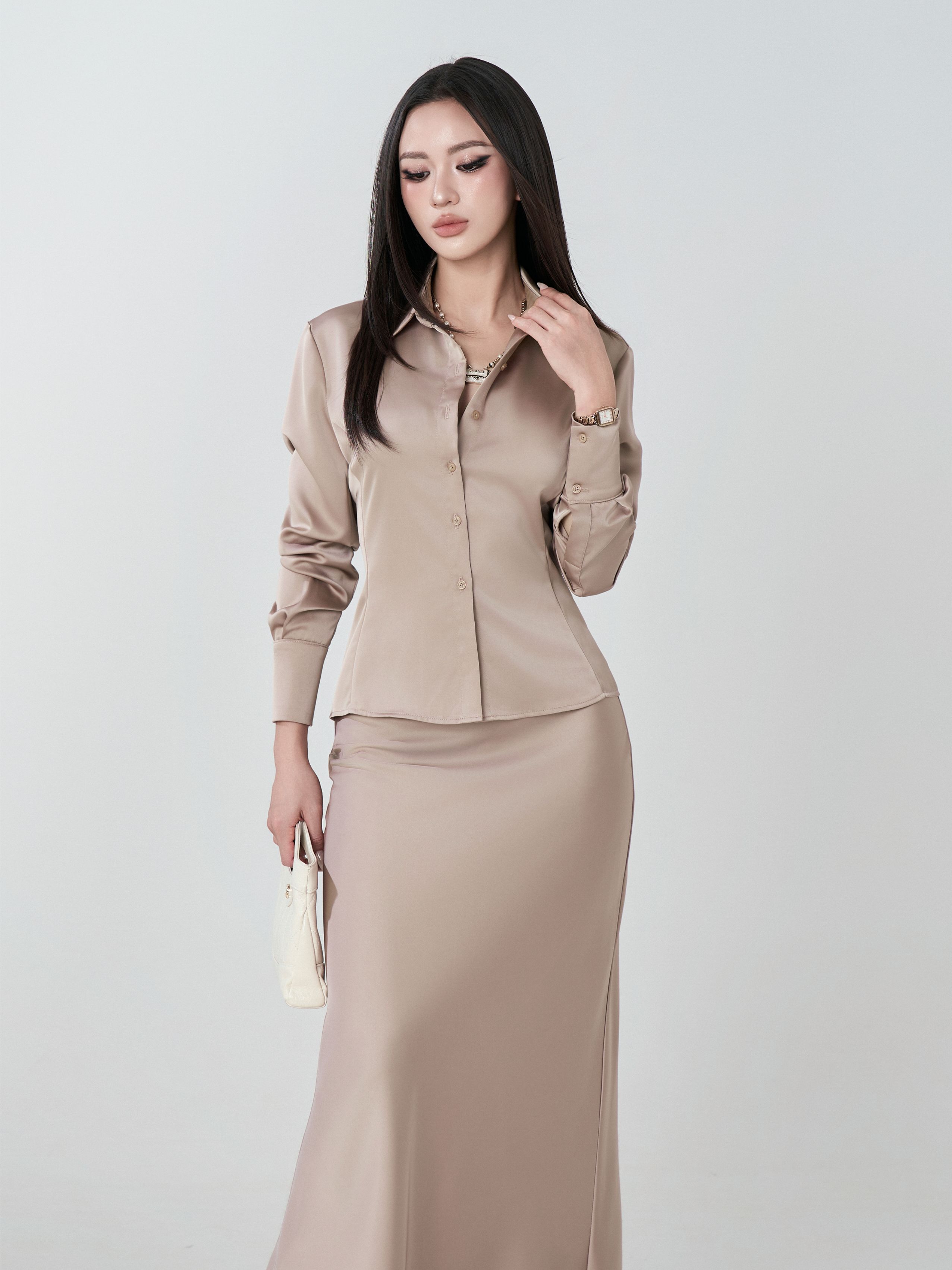 Áo Sơ Mi Lụa - SML