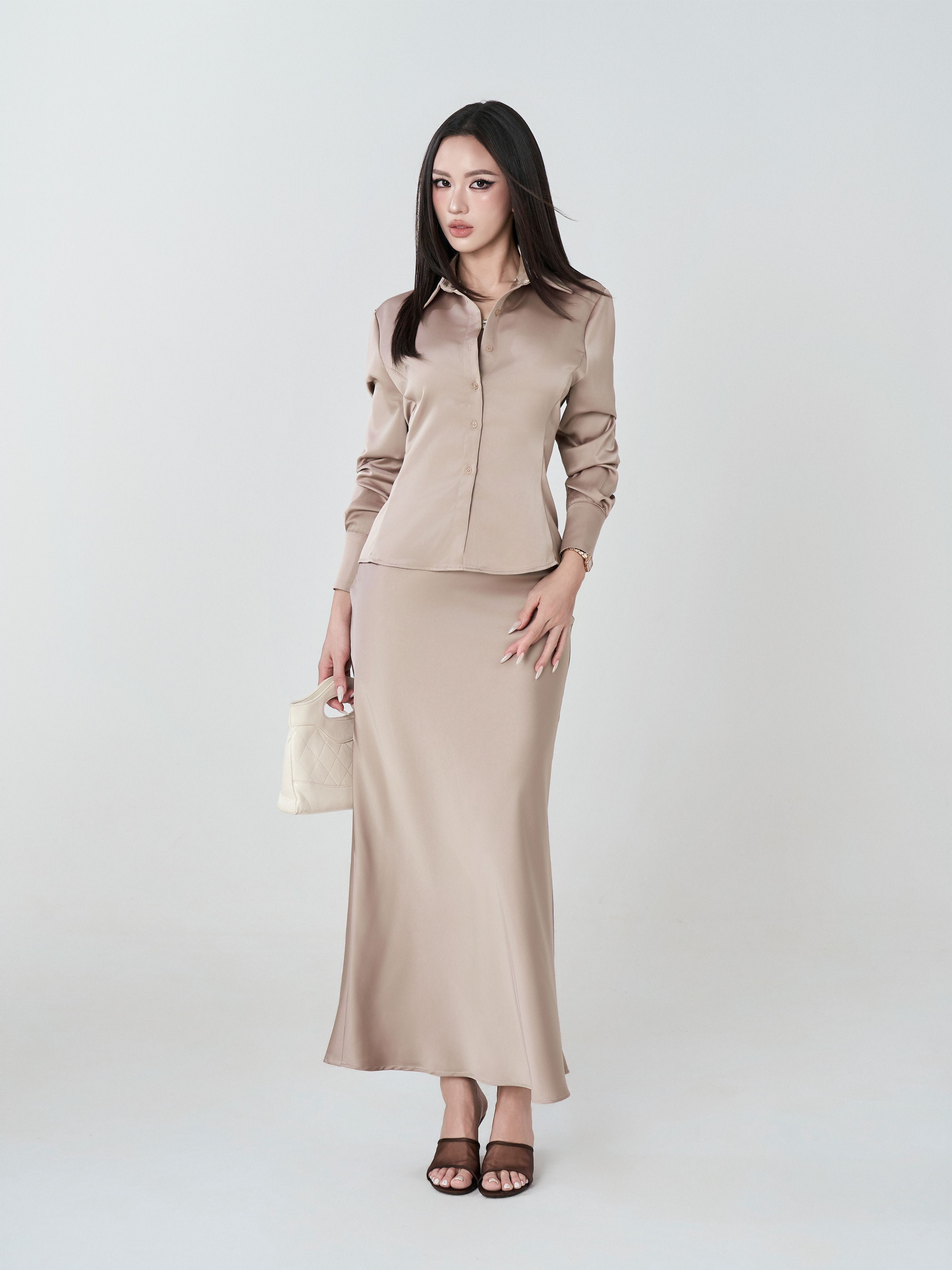 Áo Sơ Mi Lụa - SML