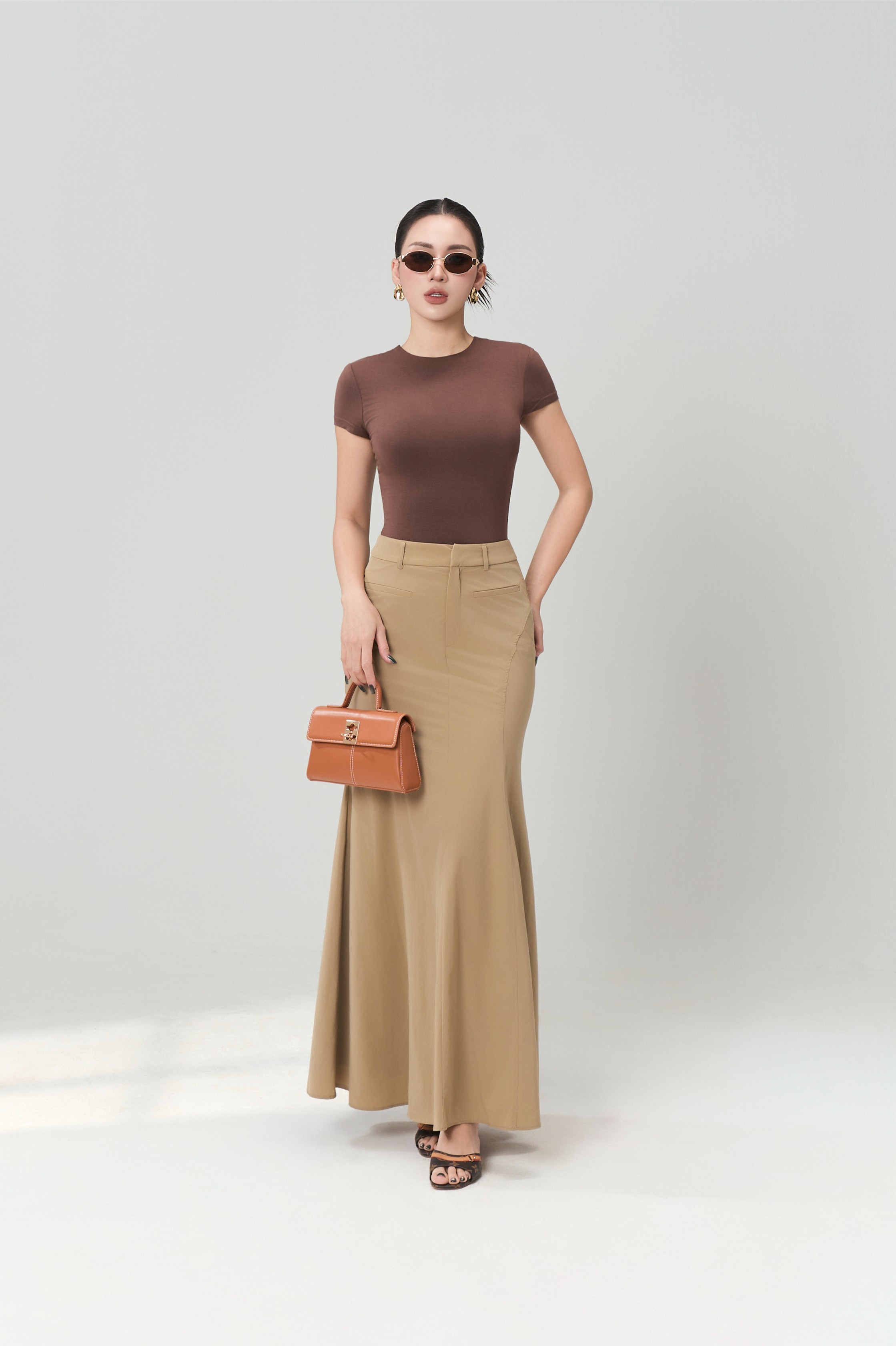 Áo Ngắn Tay Cổ Tròn Sát 2 - NT56T