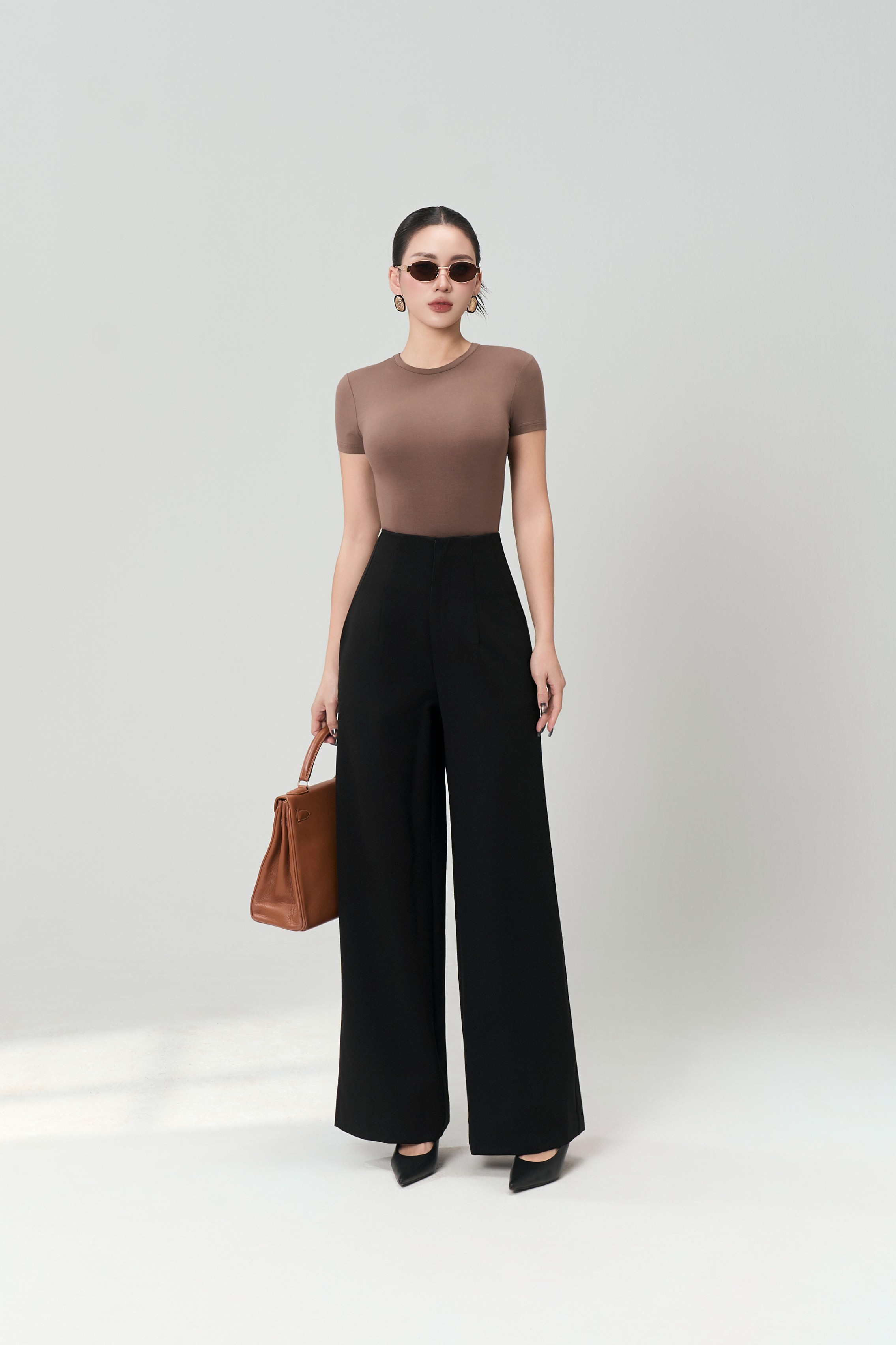 Áo Ngắn Tay Cổ Tròn Sát 2 - NT57T