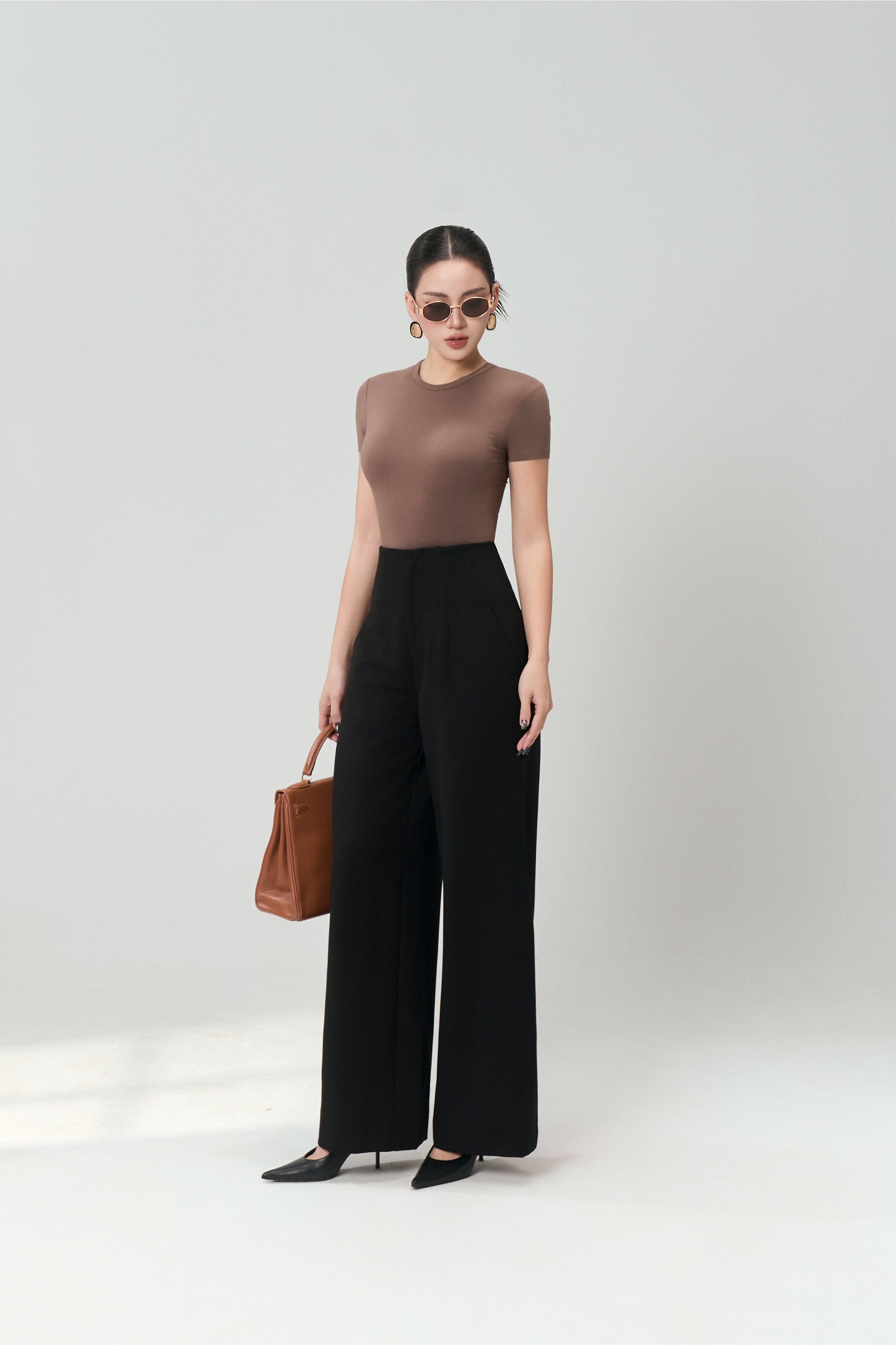 Áo Ngắn Tay Cổ Tròn Sát 2 - NT57T