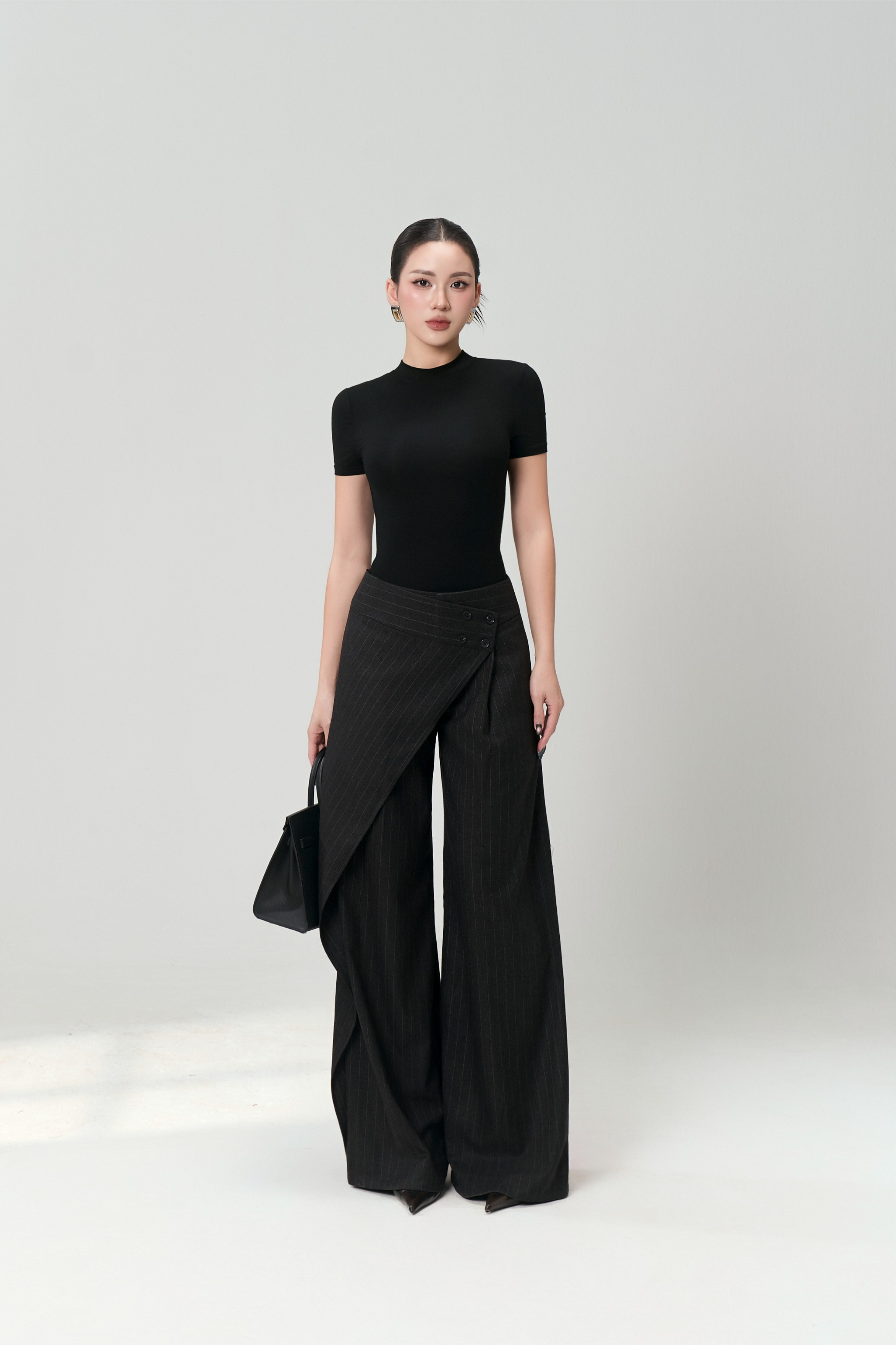 Áo Ngắn Tay Cổ Bo Sát 2 - NT58T