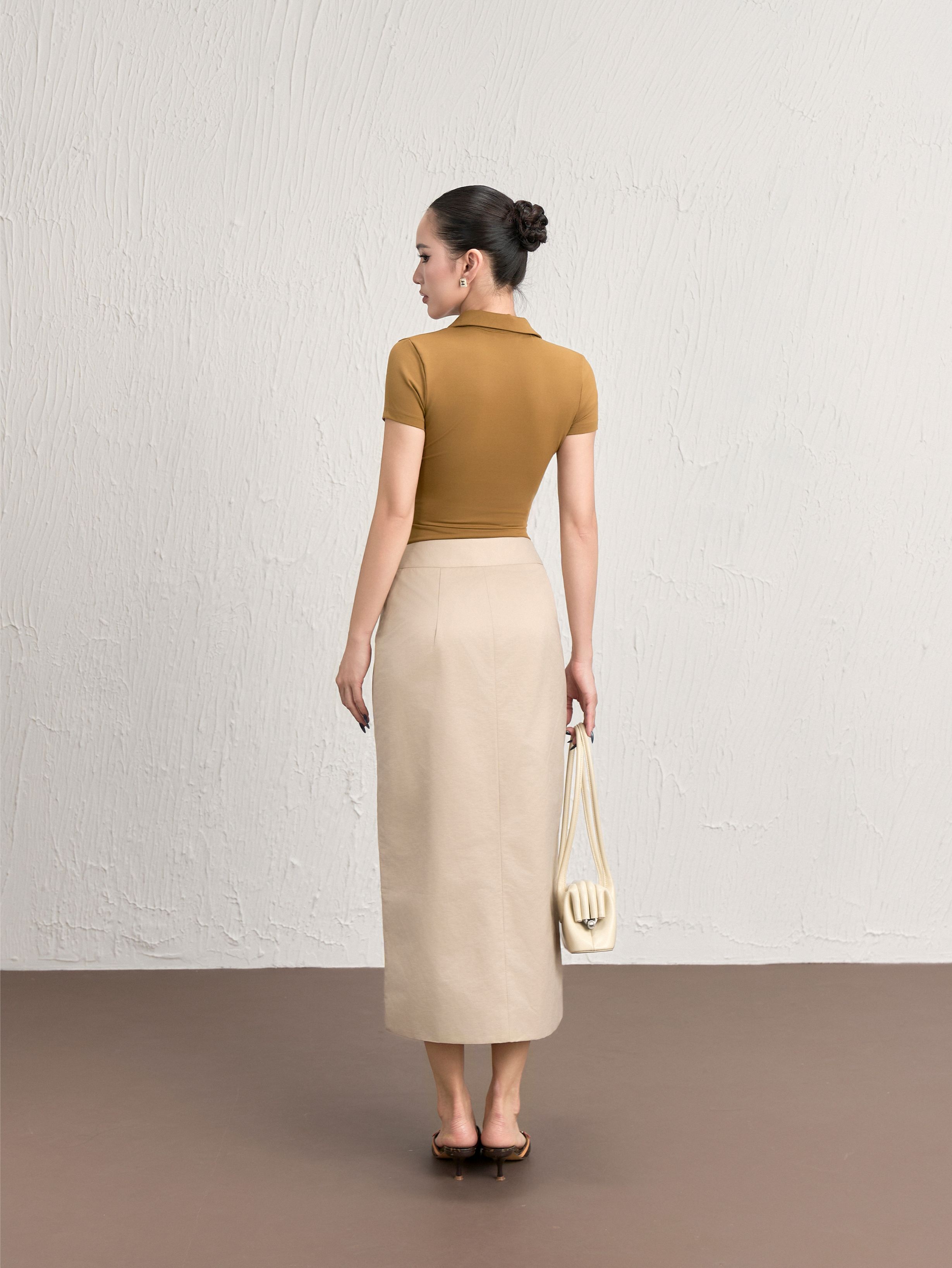 Áo Ngắn Tay Cổ Khoá 2 - NT63T
