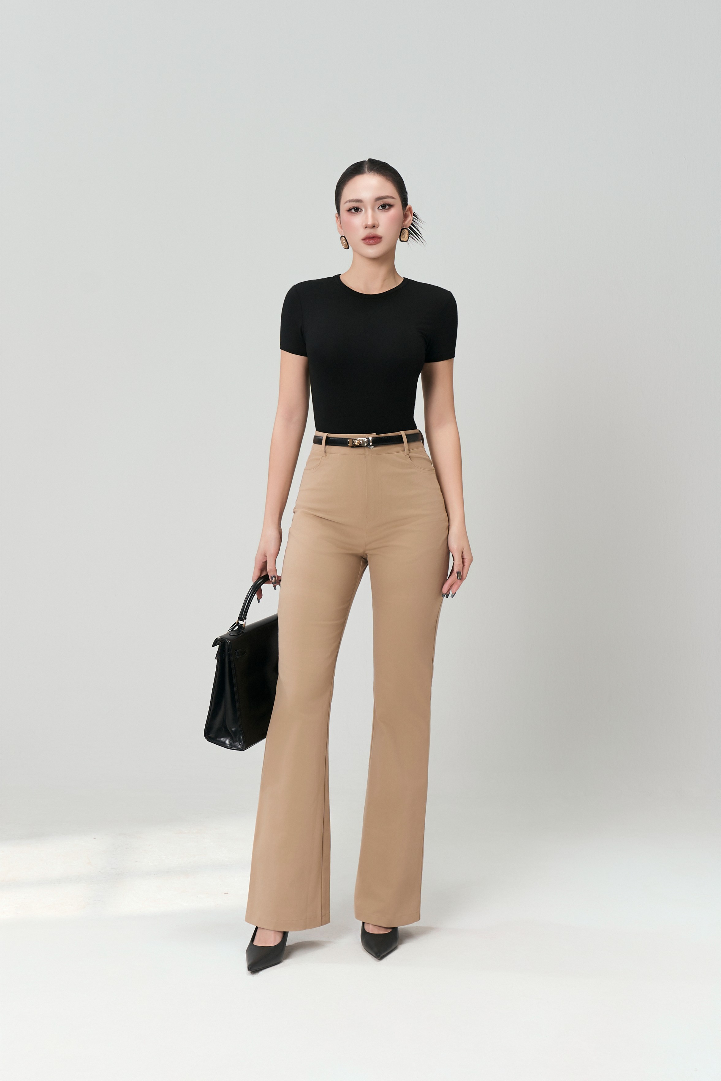 Quần Kaki Ống Loe Nhỡ - QKK2