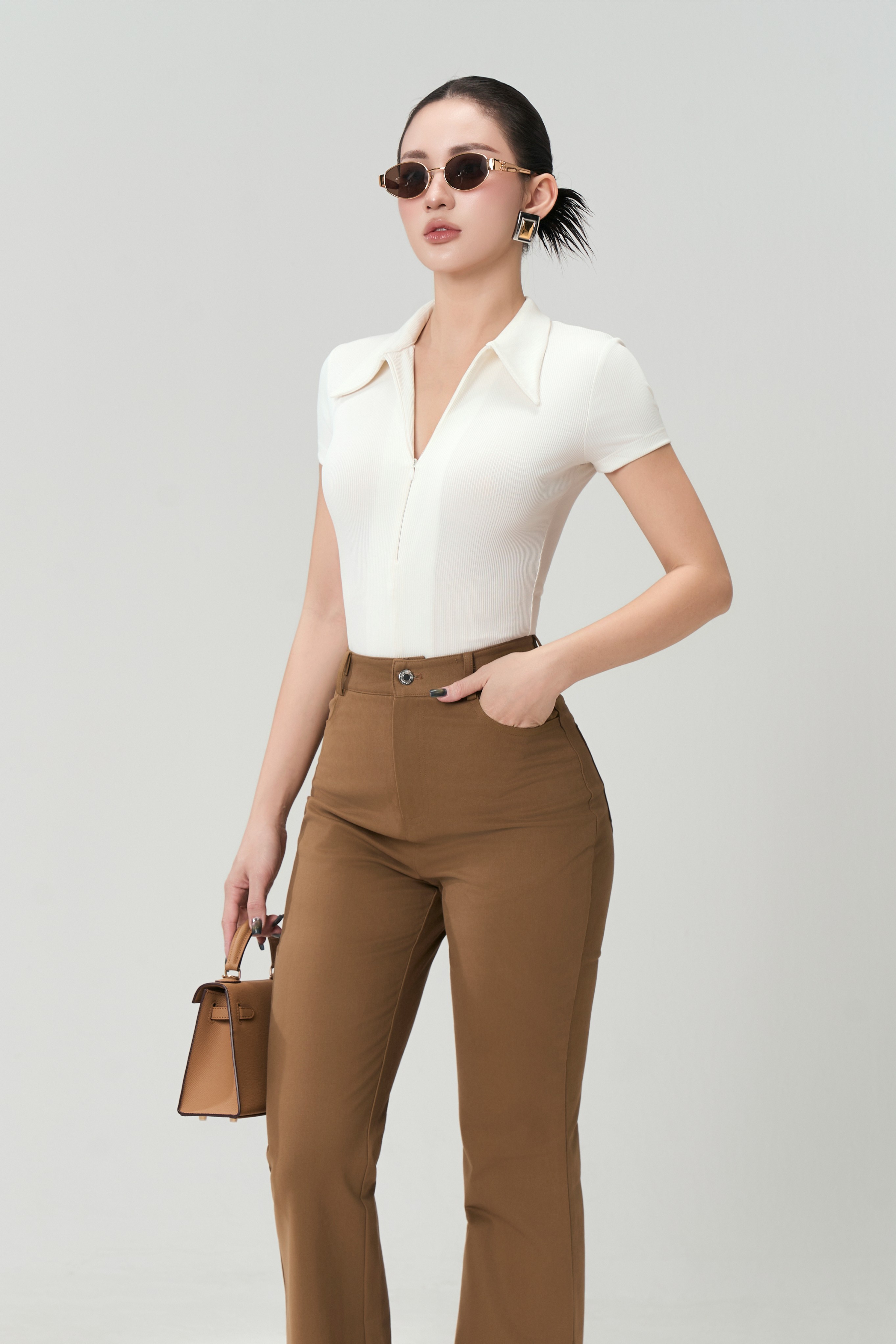Quần Kaki Ống Loe Nhỡ - QKK2