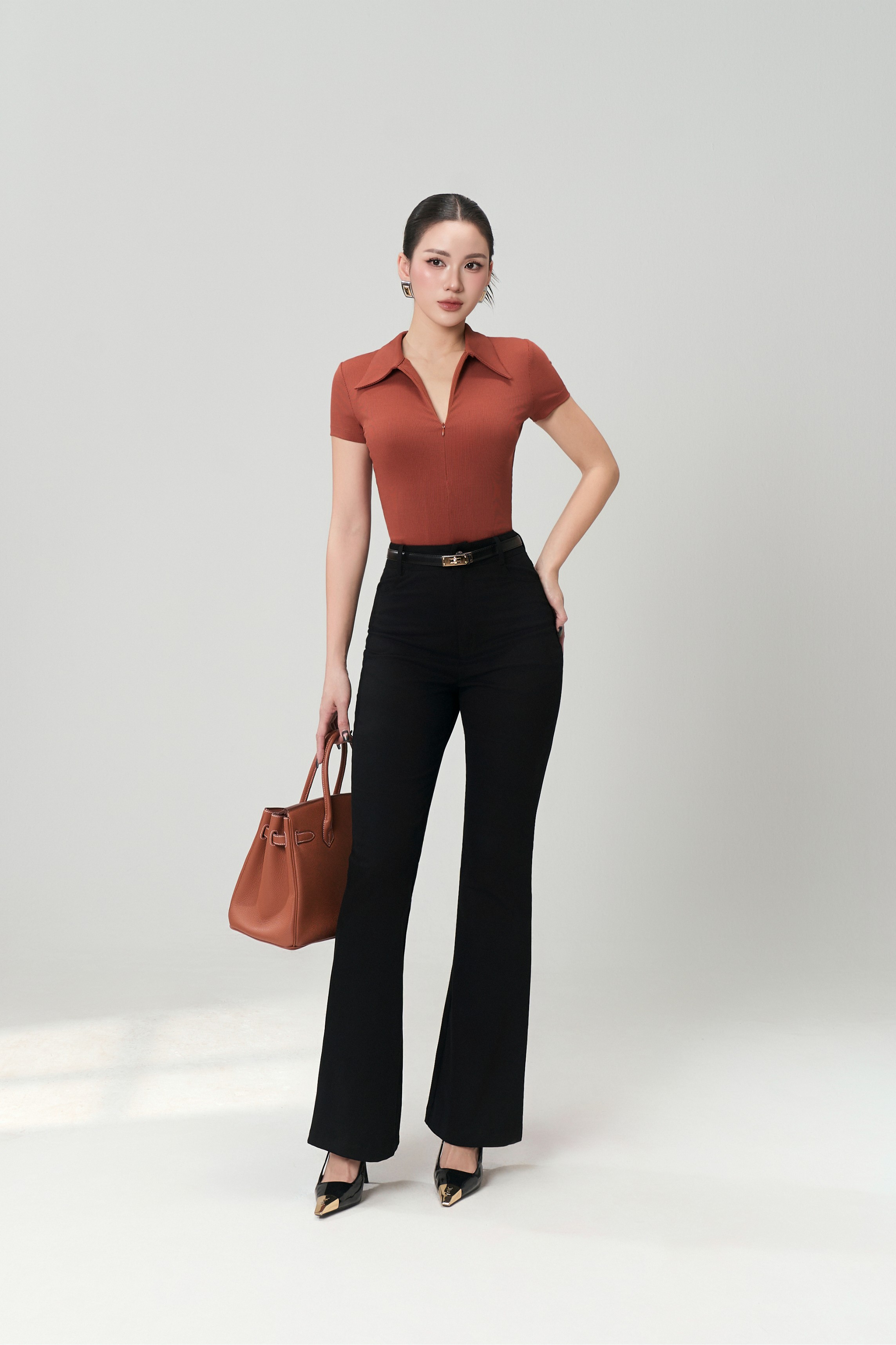 Quần Kaki Ống Loe Nhỡ - QKK2