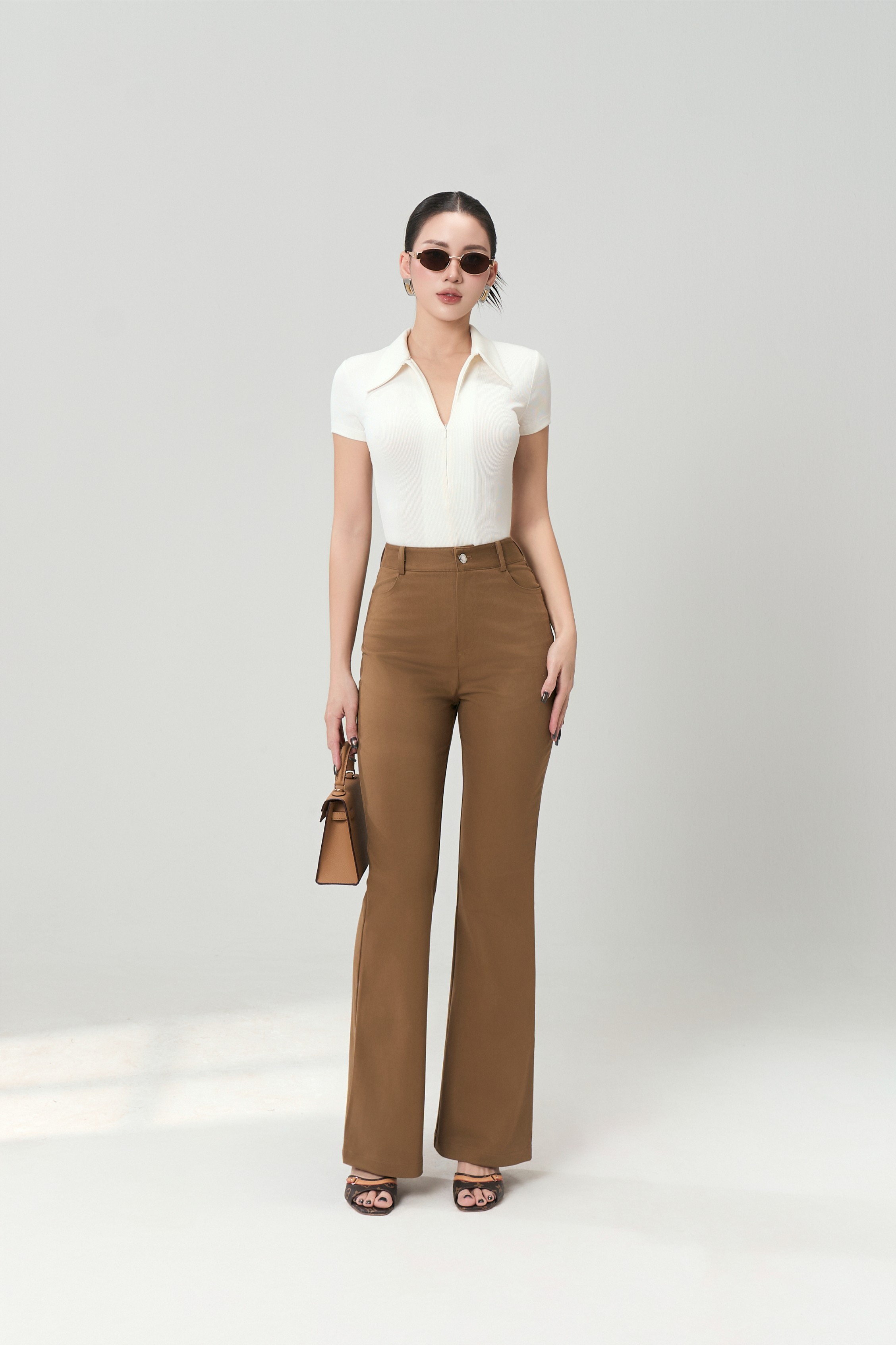 Quần Kaki Ống Loe Nhỡ - QKK2