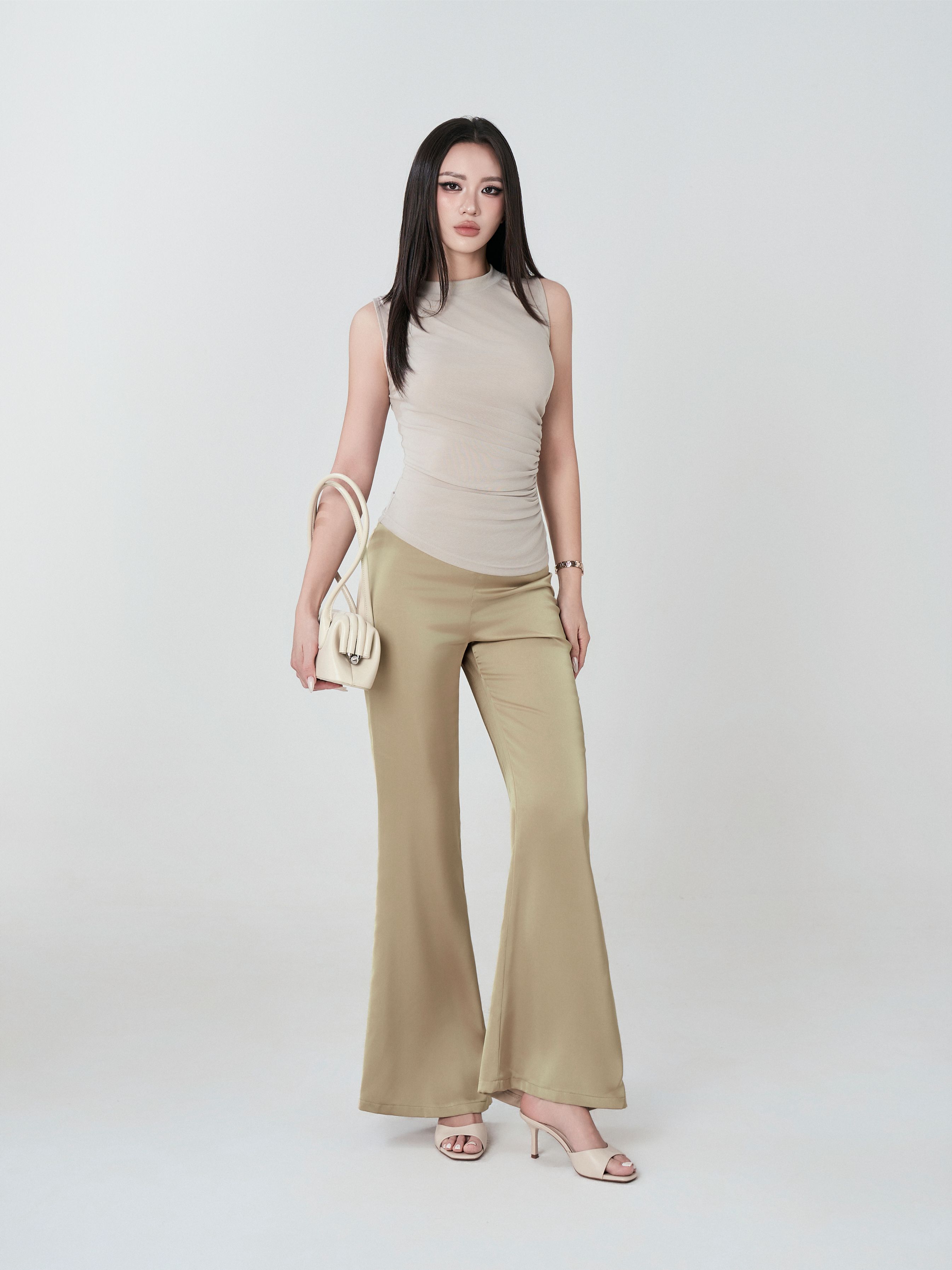 Quần Ống Loe Lụa - QLL