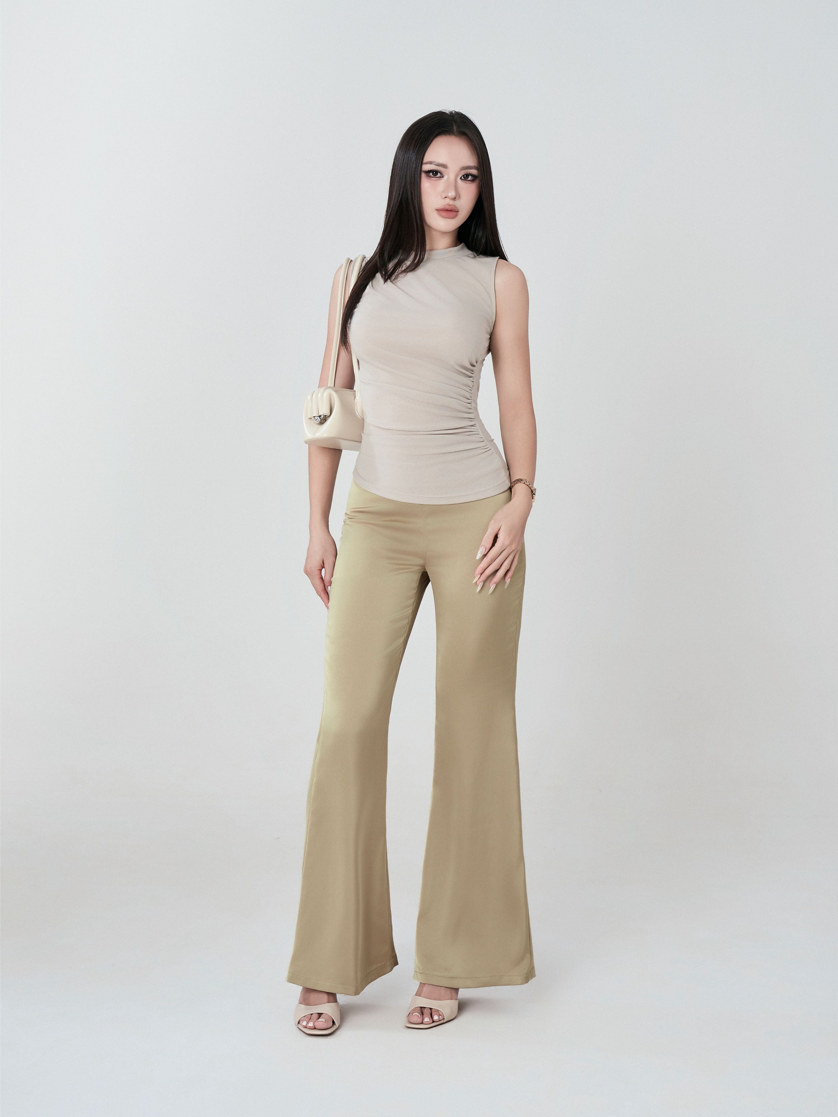Quần Ống Loe Lụa - QLL