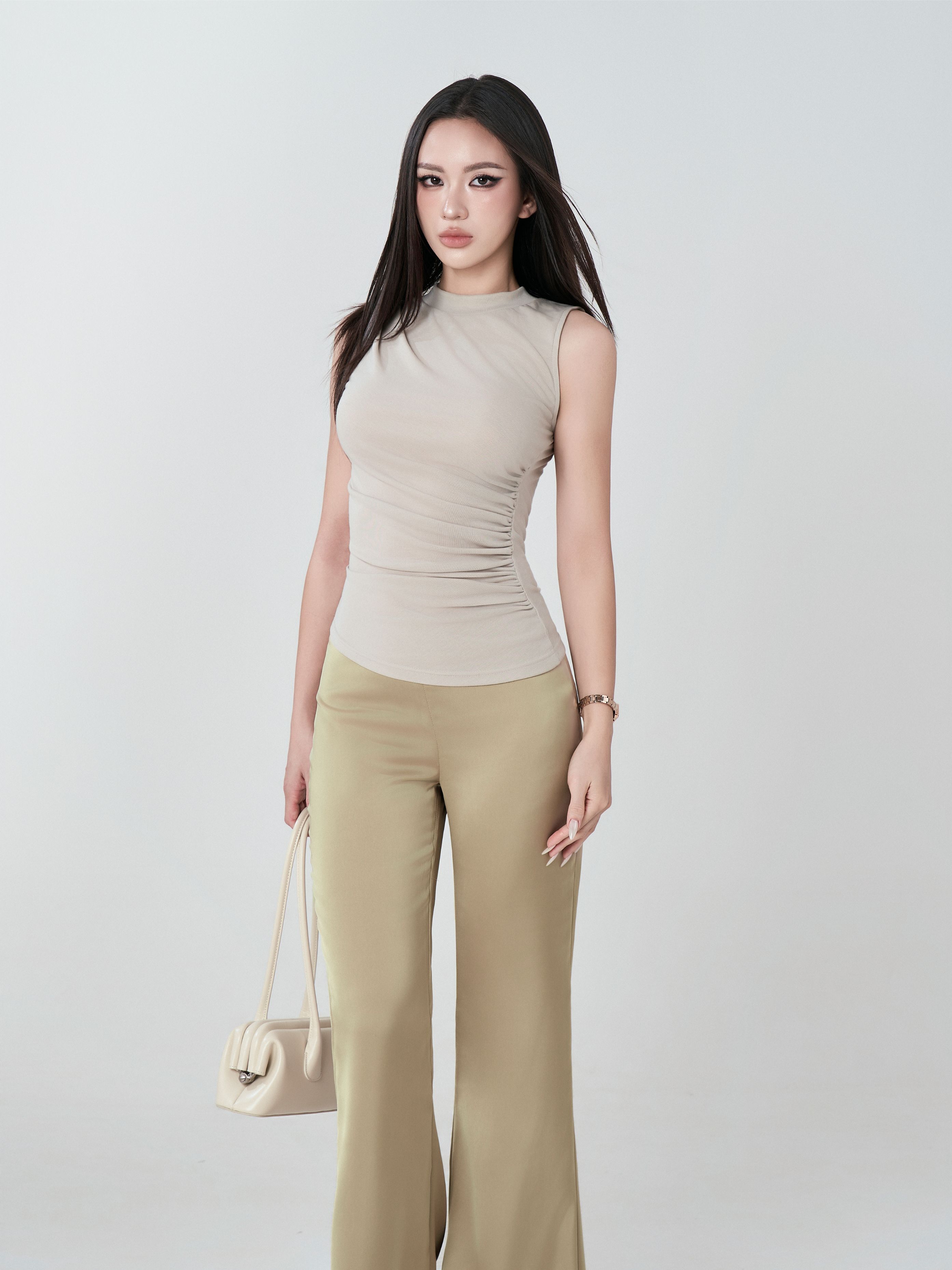 Quần Ống Loe Lụa - QLL