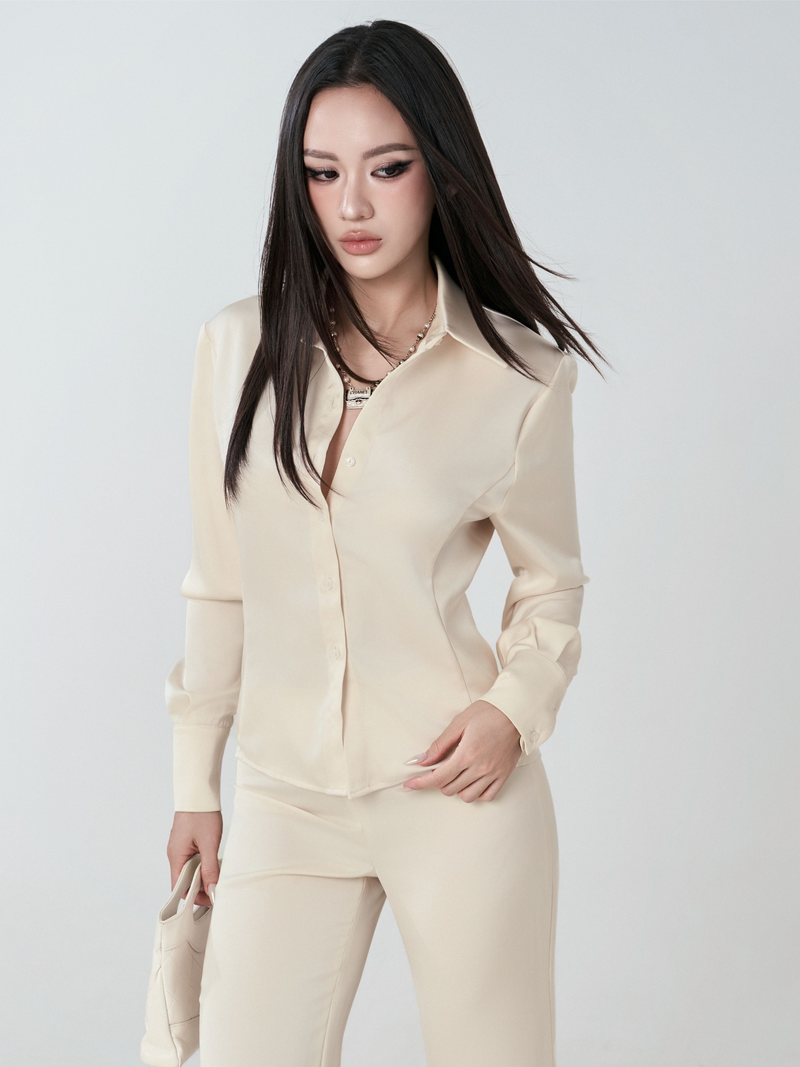 Quần Ống Loe Lụa - QLL