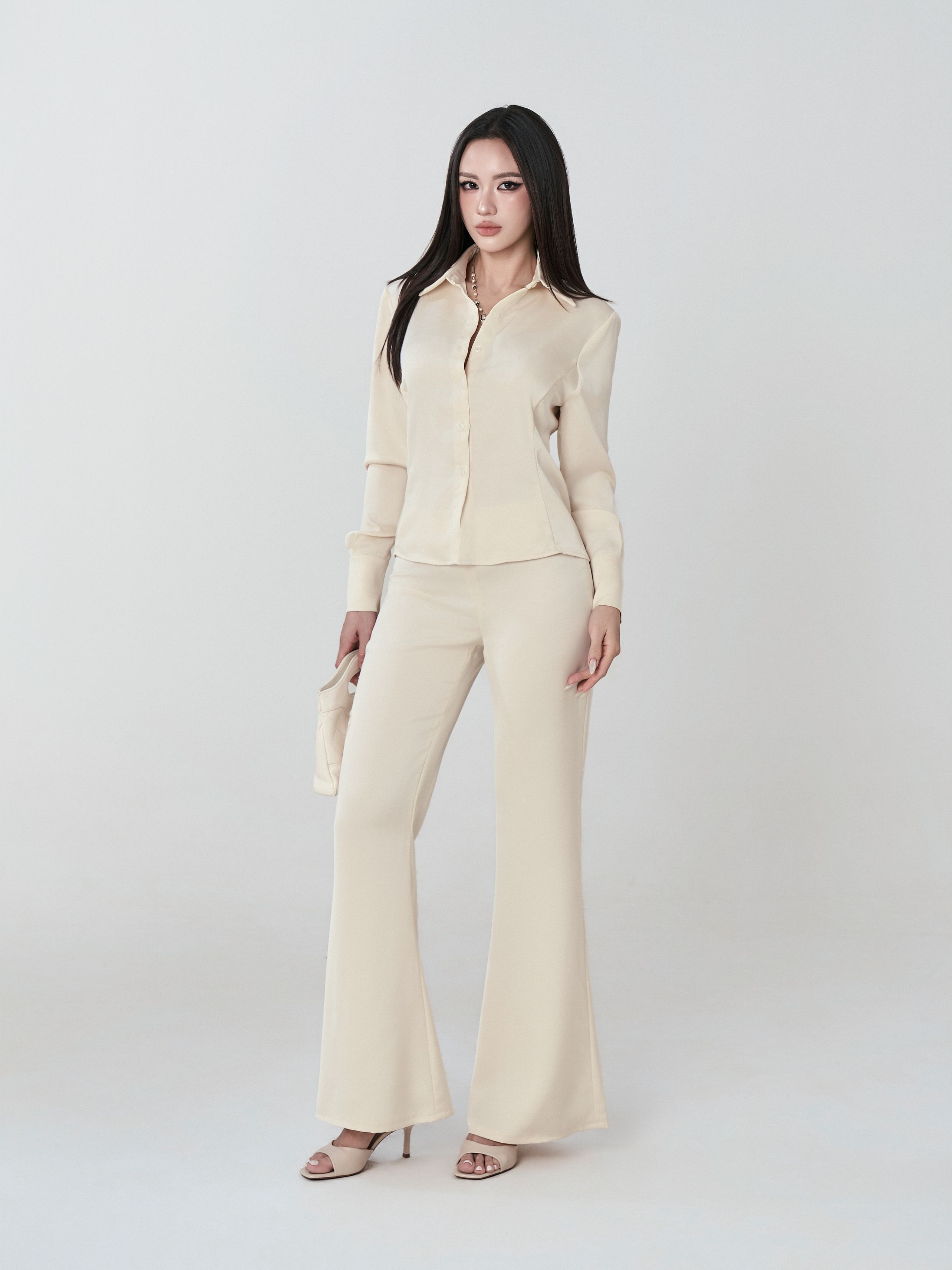Quần Ống Loe Lụa - QLL
