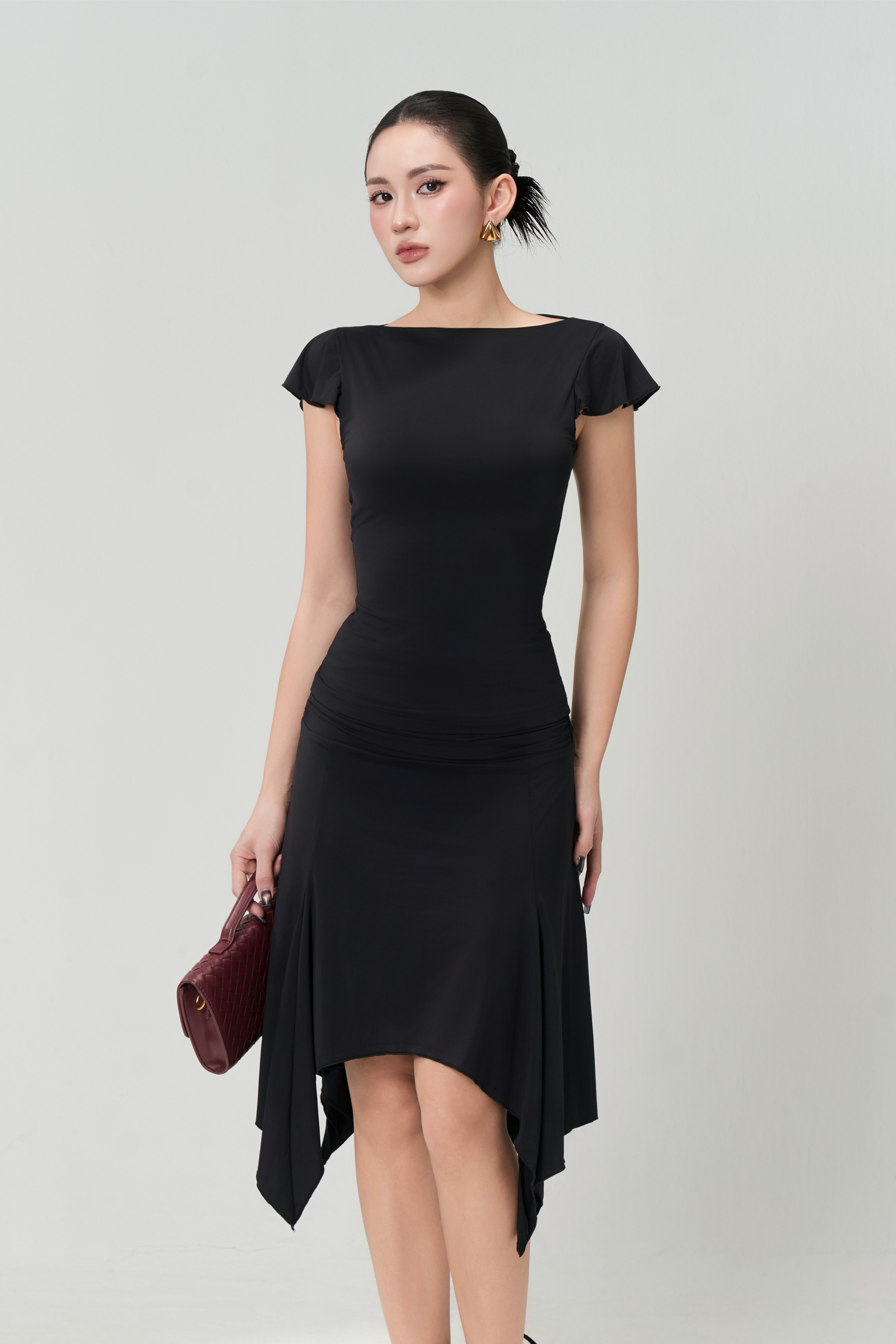Áo ngắn tay bèo - TS14