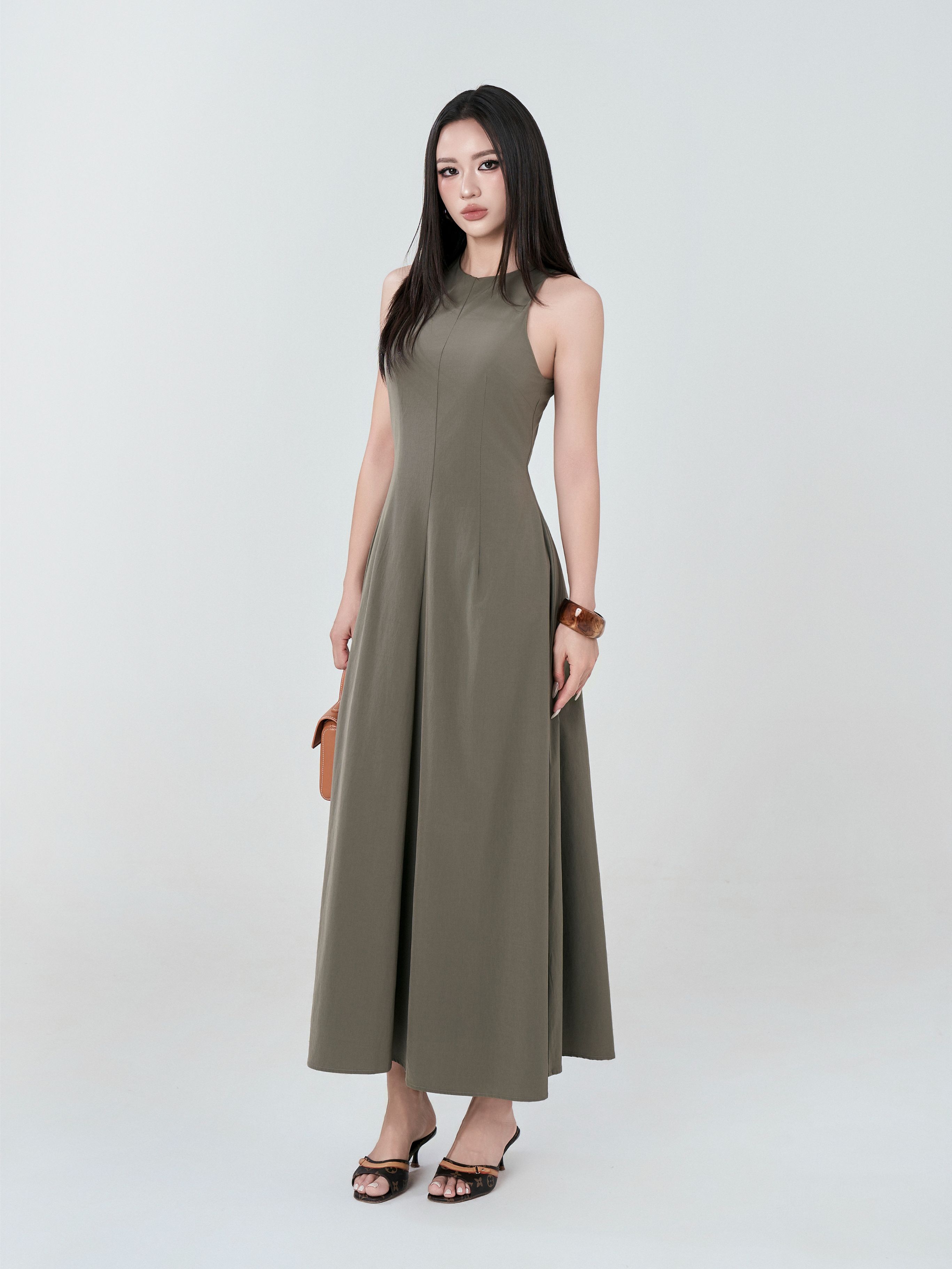 Váy Ba Lỗ Cổ Yếm Xoè - VBL16