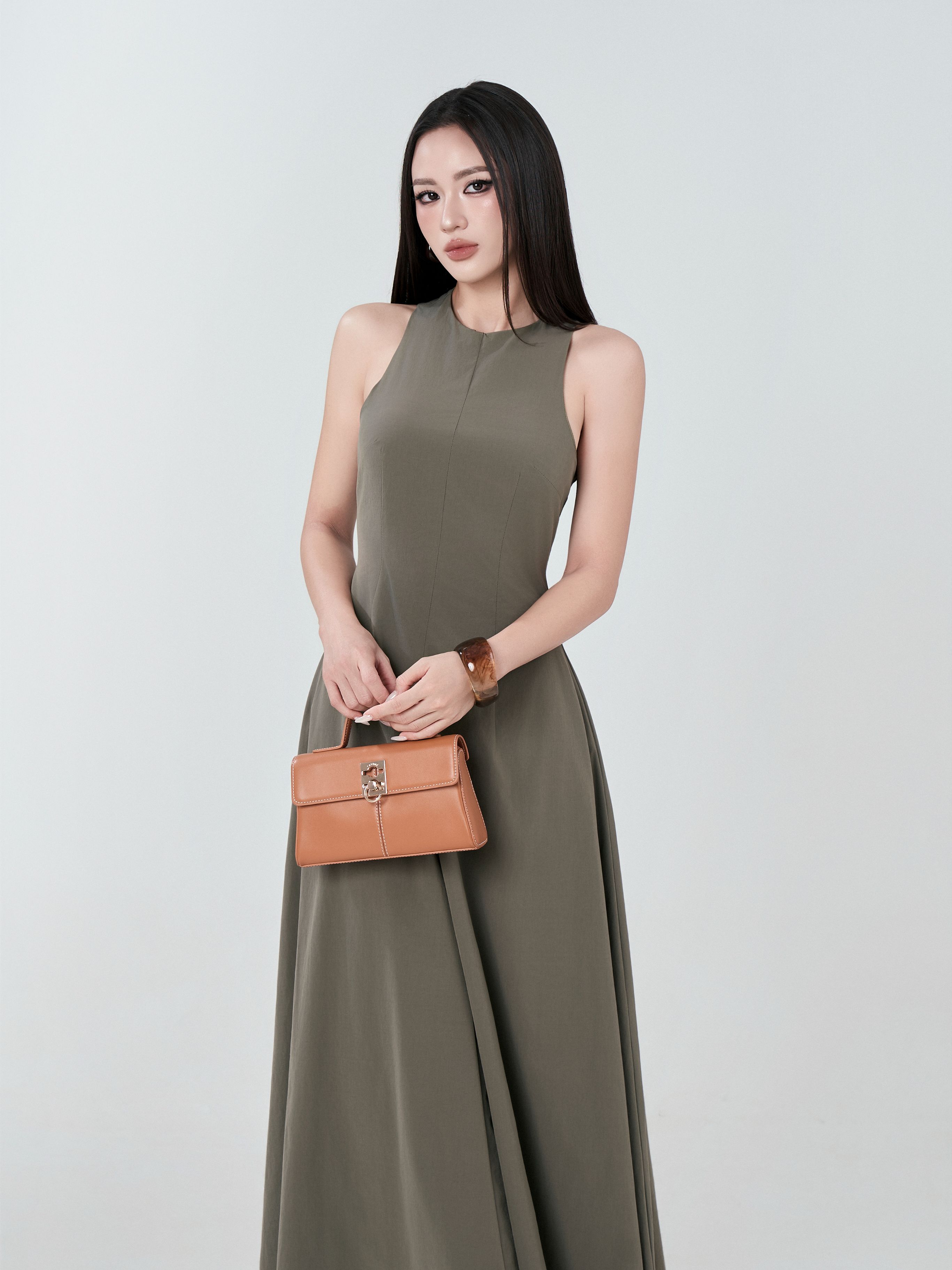 Váy Ba Lỗ Cổ Yếm Xoè - VBL16