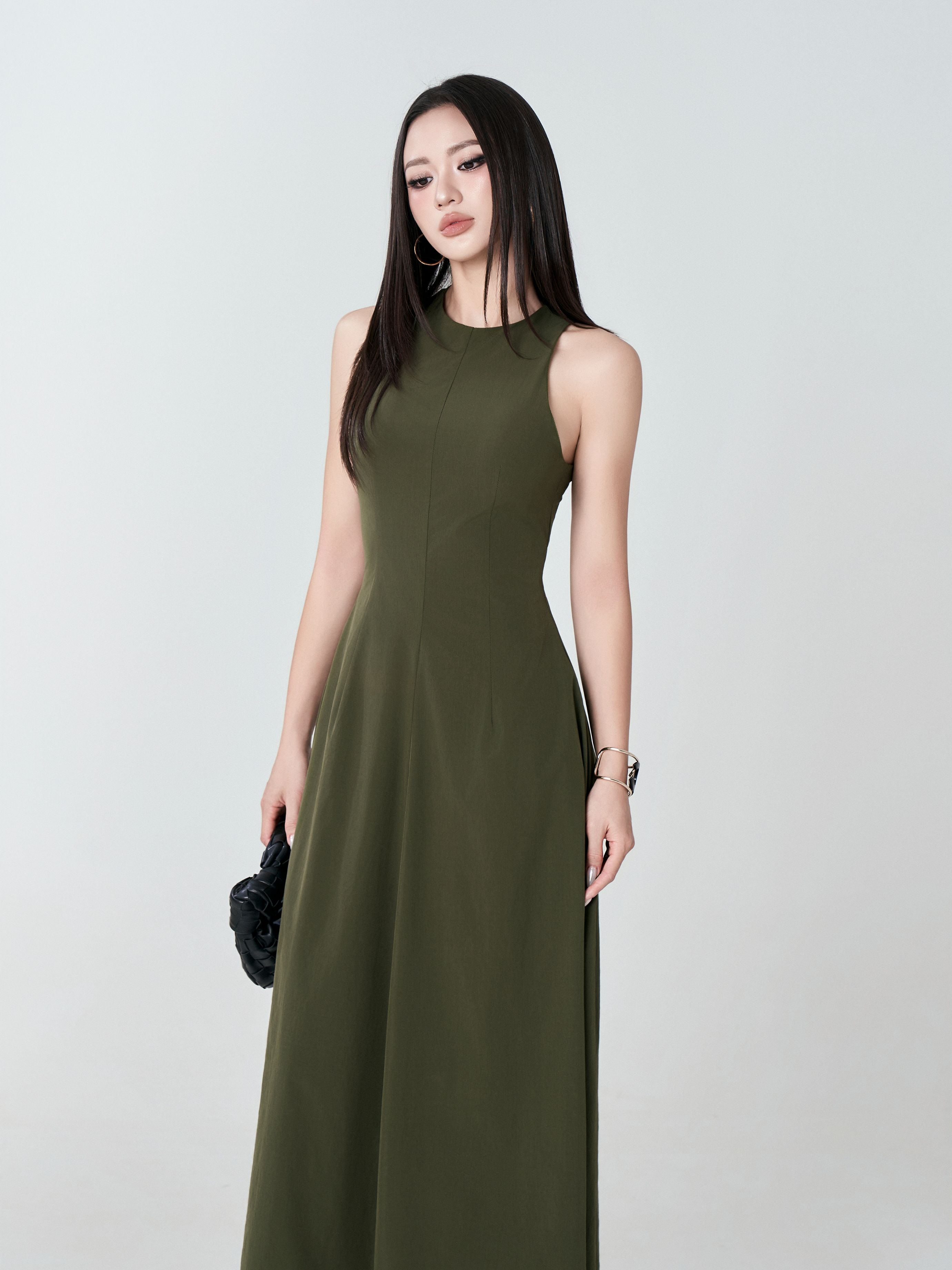 Váy Ba Lỗ Cổ Yếm Xoè - VBL16