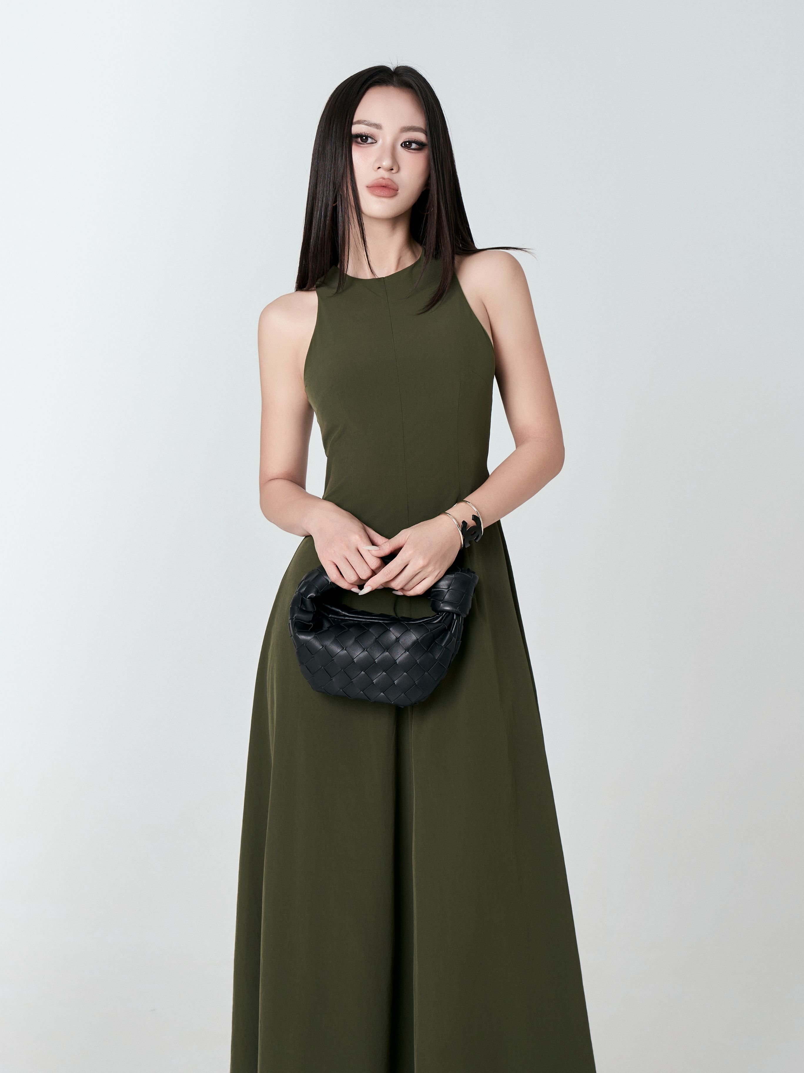 Váy Ba Lỗ Cổ Yếm Xoè - VBL16