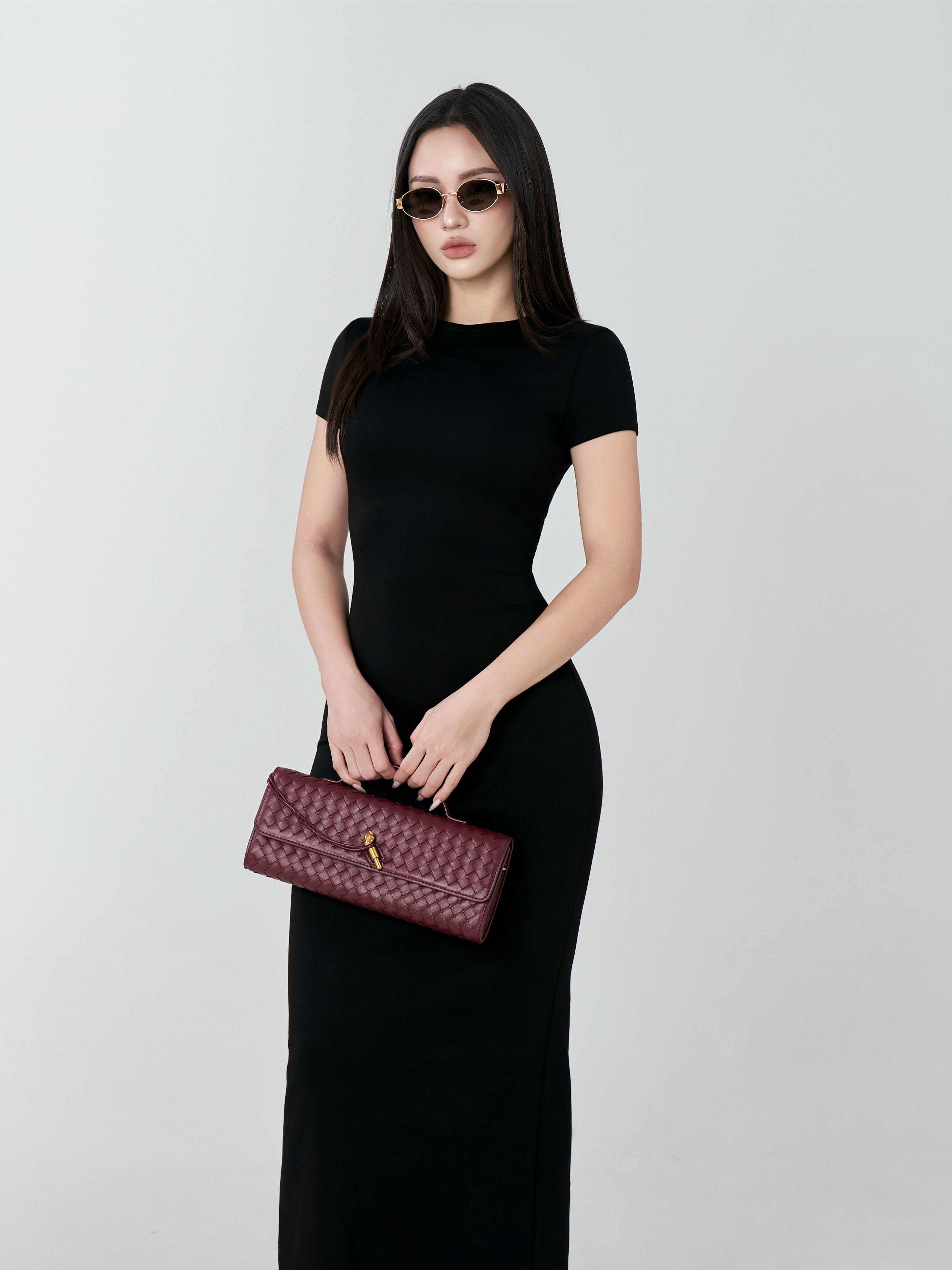 Váy Ngắn Tay Umi Cổ Viền - VNT32