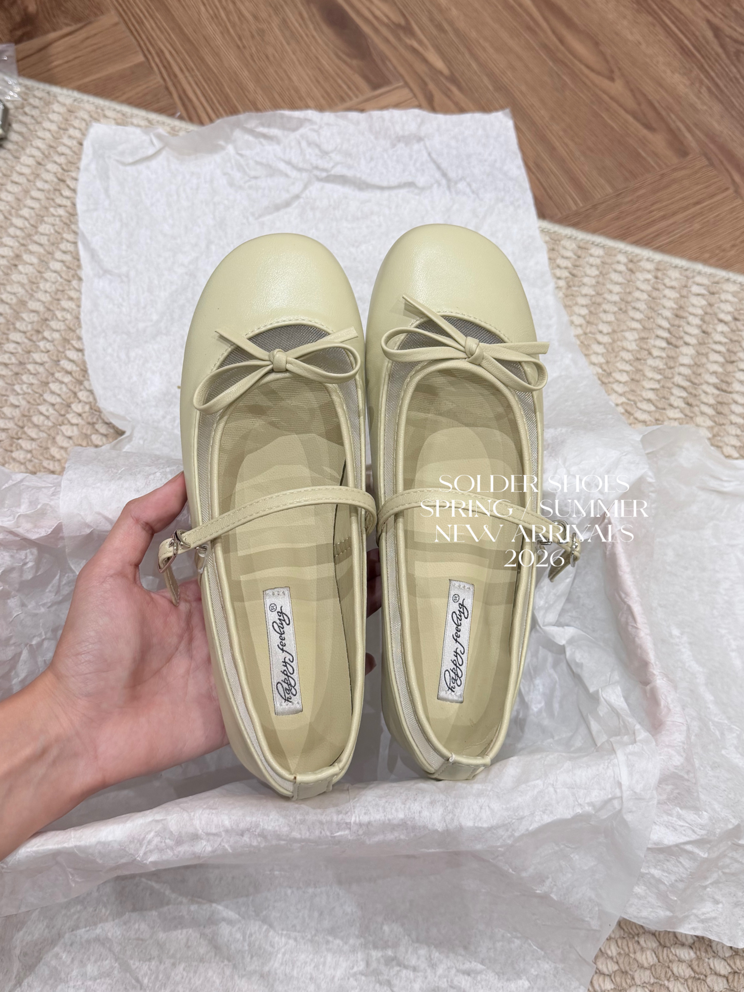 GIÀY BÚP BÊ HAPPY FEELING 927-4 / VÀNG