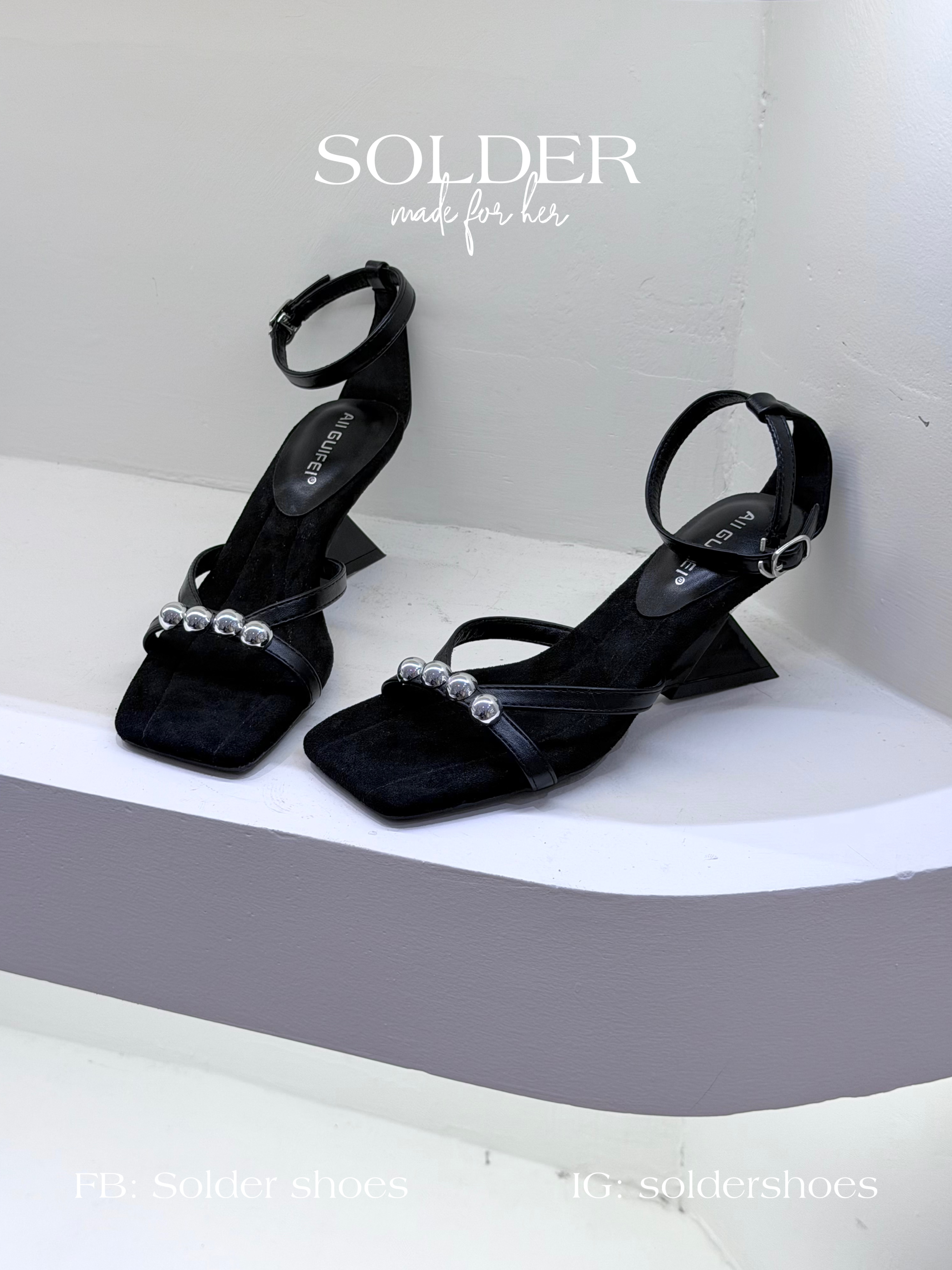 SANDAL ALL GUIFEI 521-1 / ĐEN