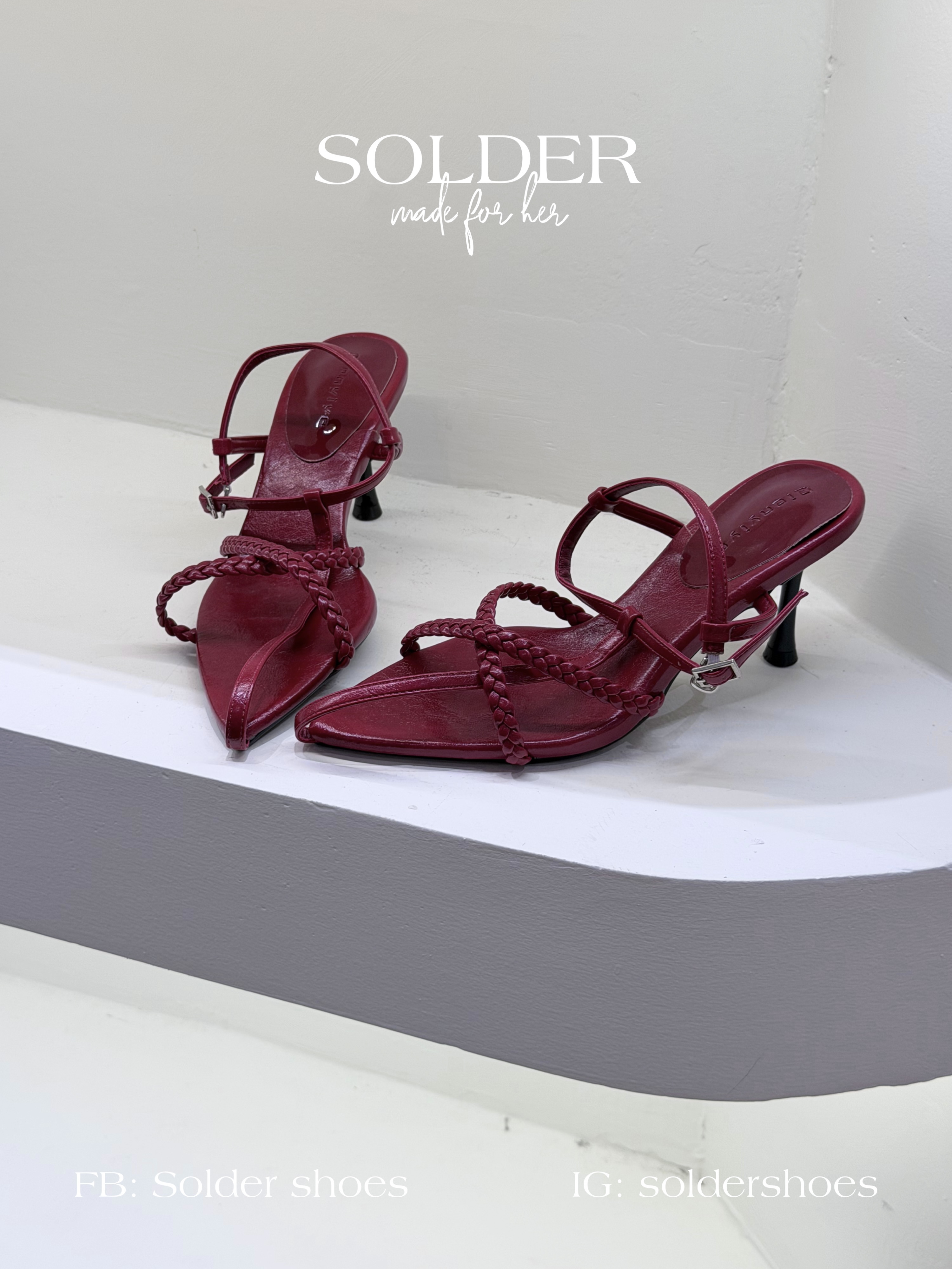 SANDAL QIANYIYA 327-1 / ĐỎ